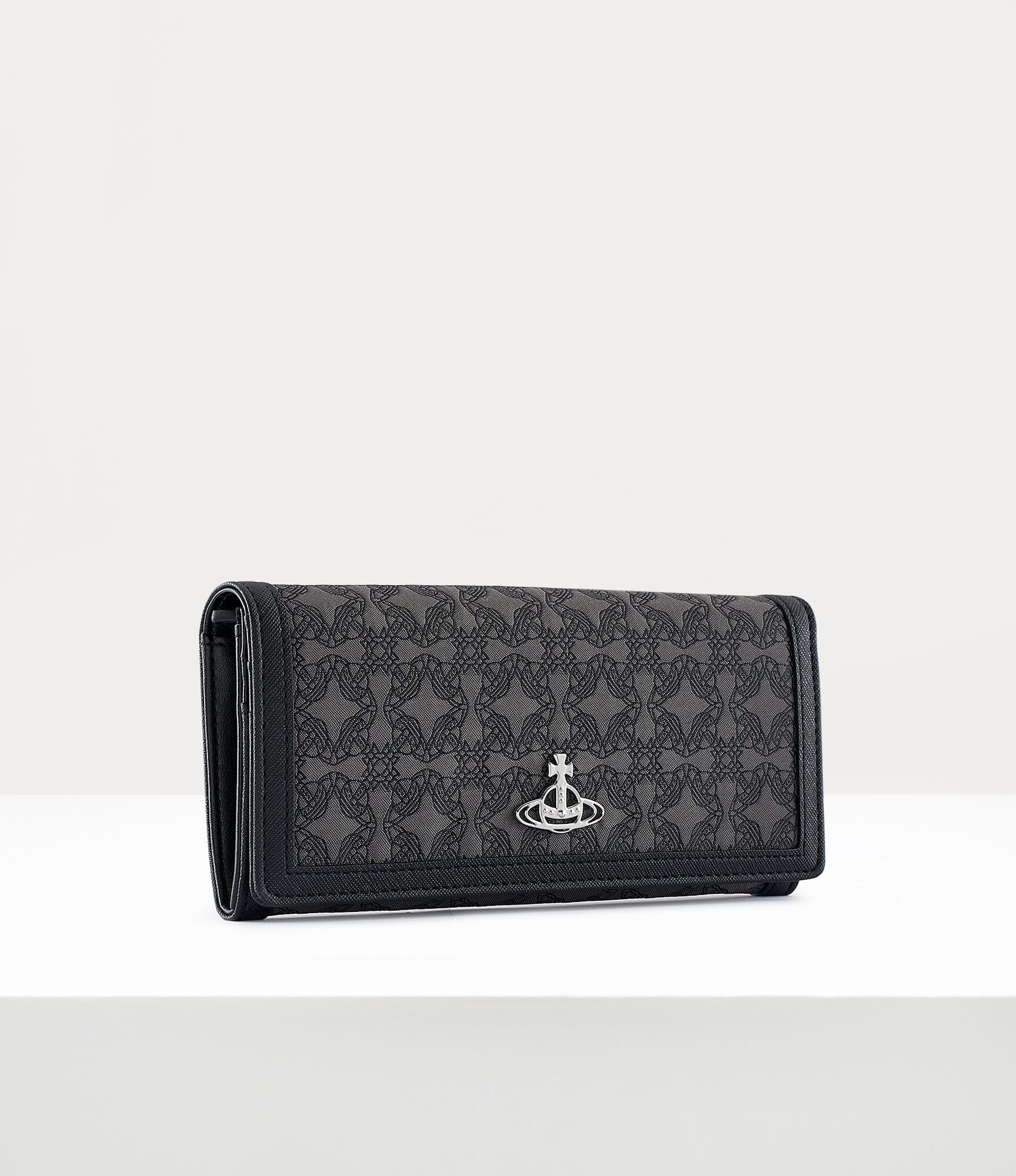 Vivienne Westwood Re-Jacquard Orborama Classic Credit Card Wallet