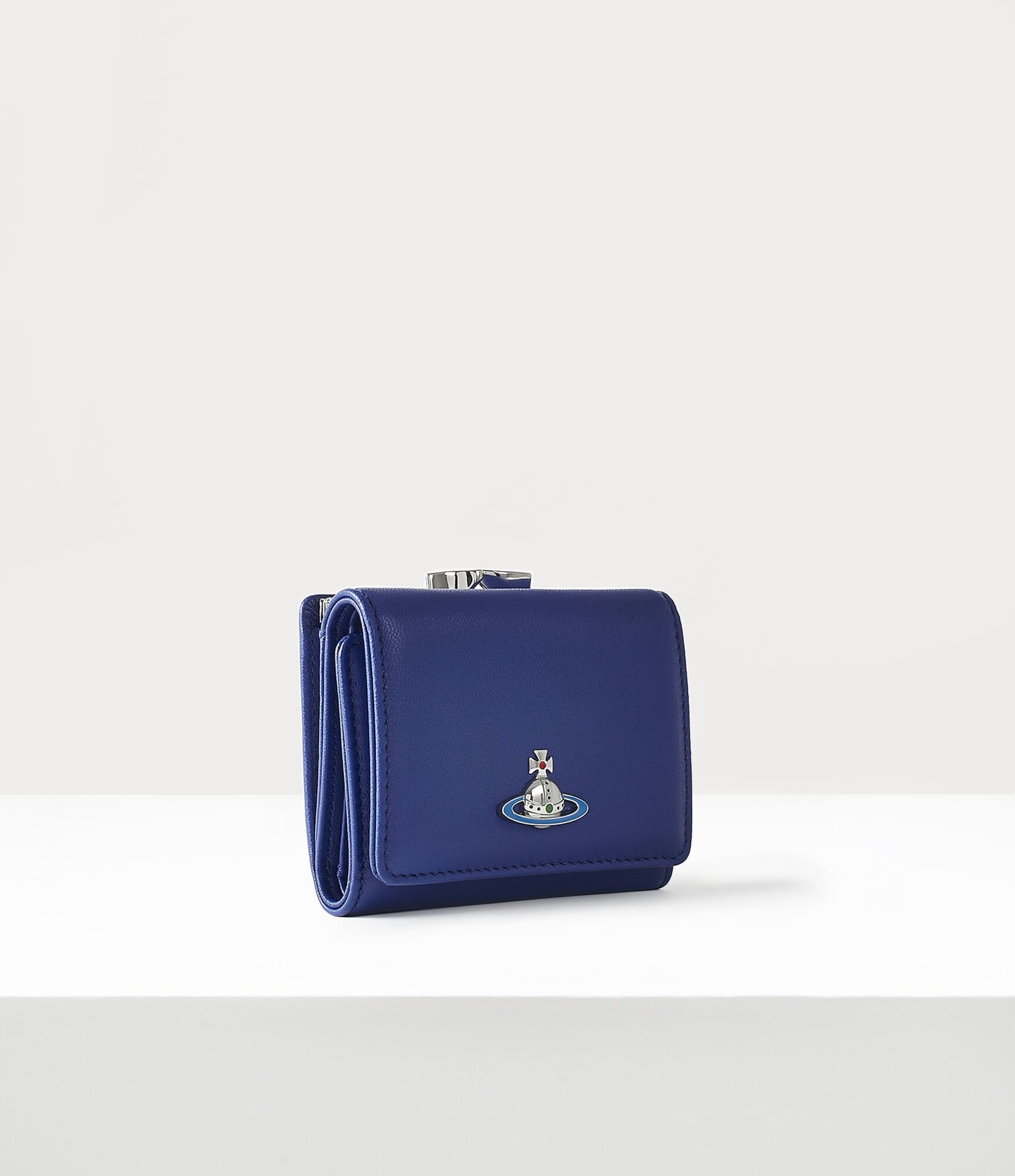 Vivienne Westwood Small Frame Wallet Blue