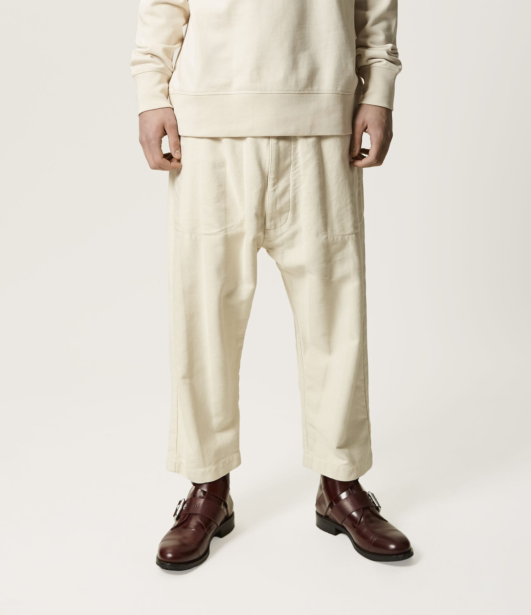 Vivienne Westwood SAMURAI TROUSERS OFF-WHITE