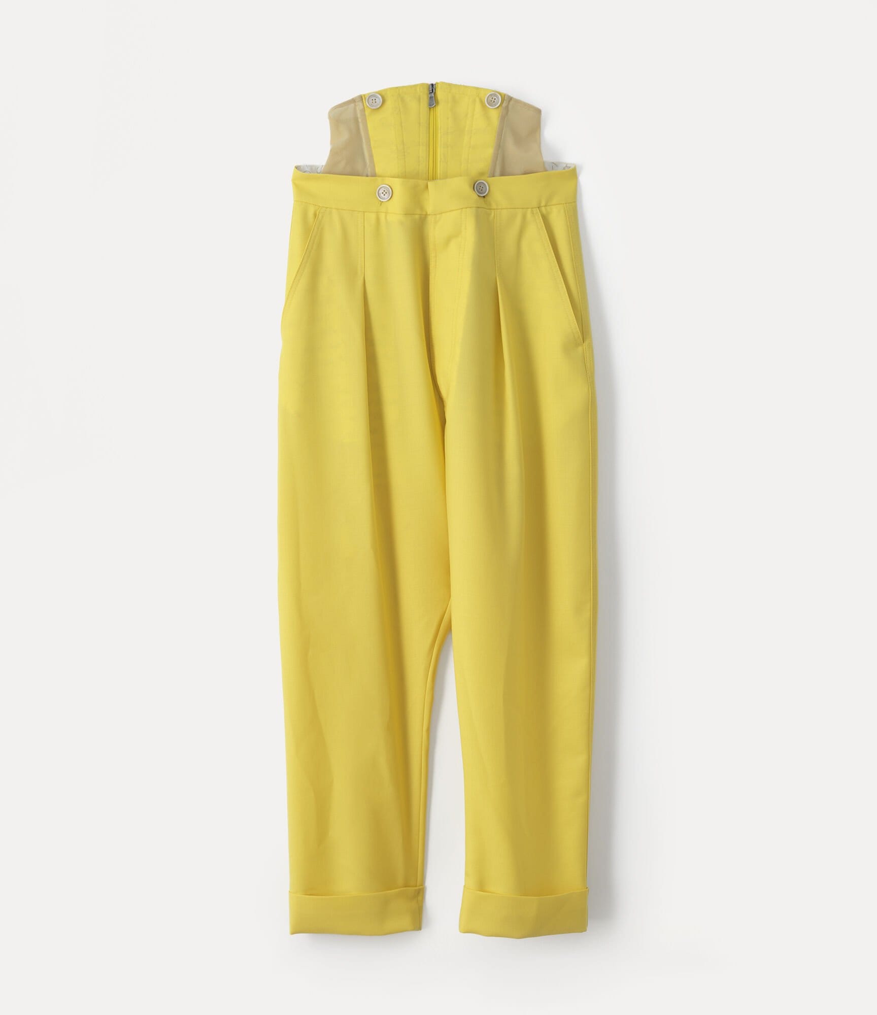 Vivienne Westwood CORSET TROUSER YELLOW