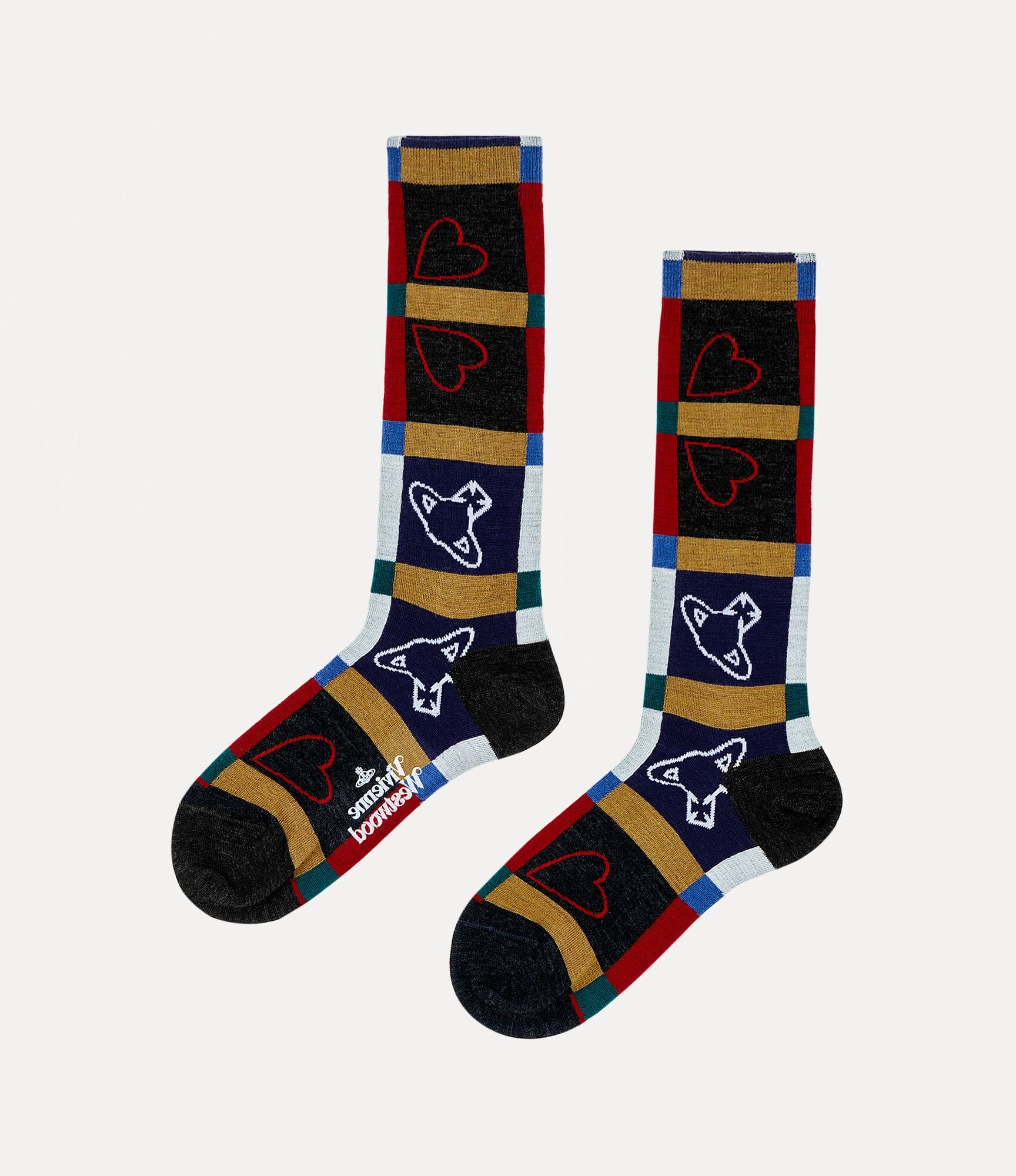 Vivienne Westwood Hearts And Orbs Socks