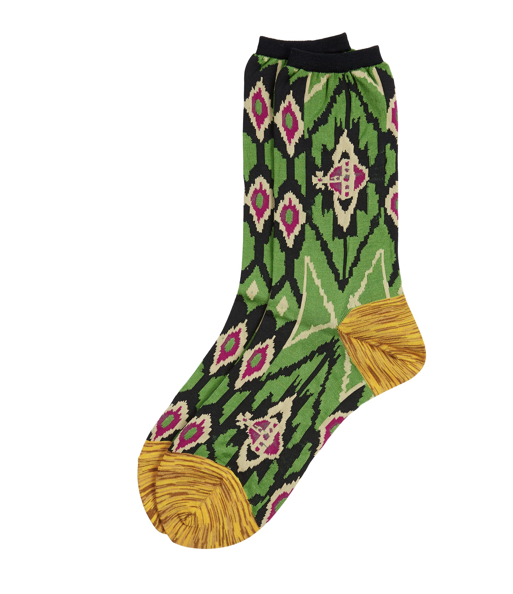 Vivienne Westwood Ikat Socks Green