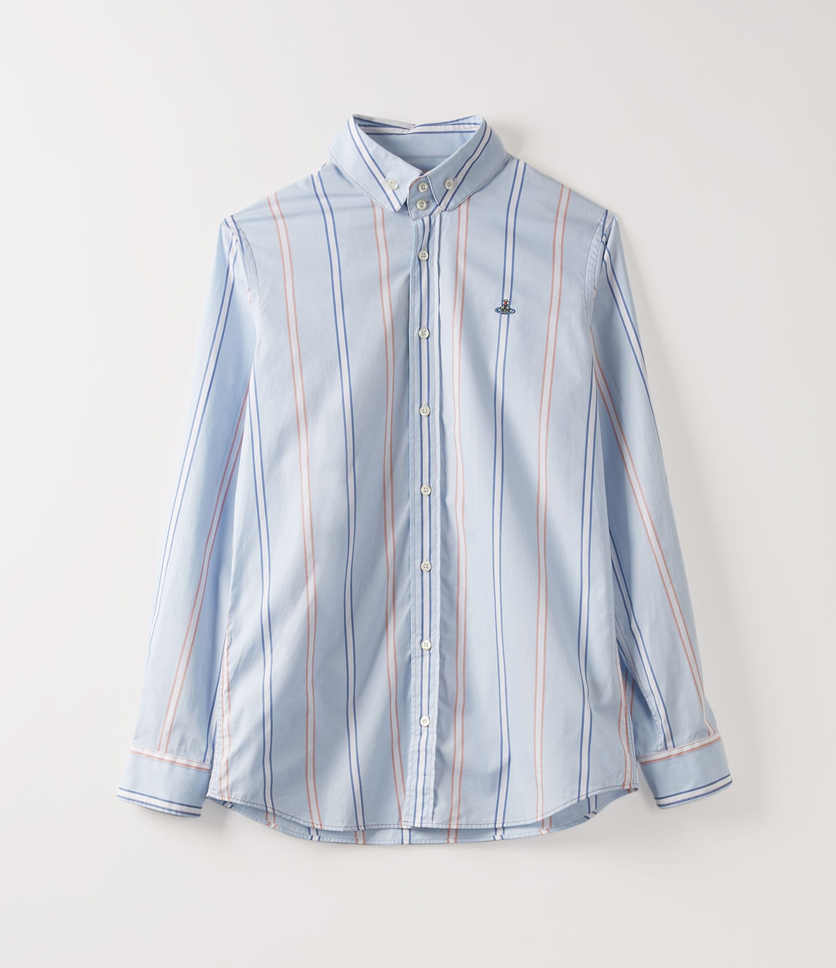 Vivienne Westwood TWO BUTTON KRALL SHIRT PYJAMA STRIPES