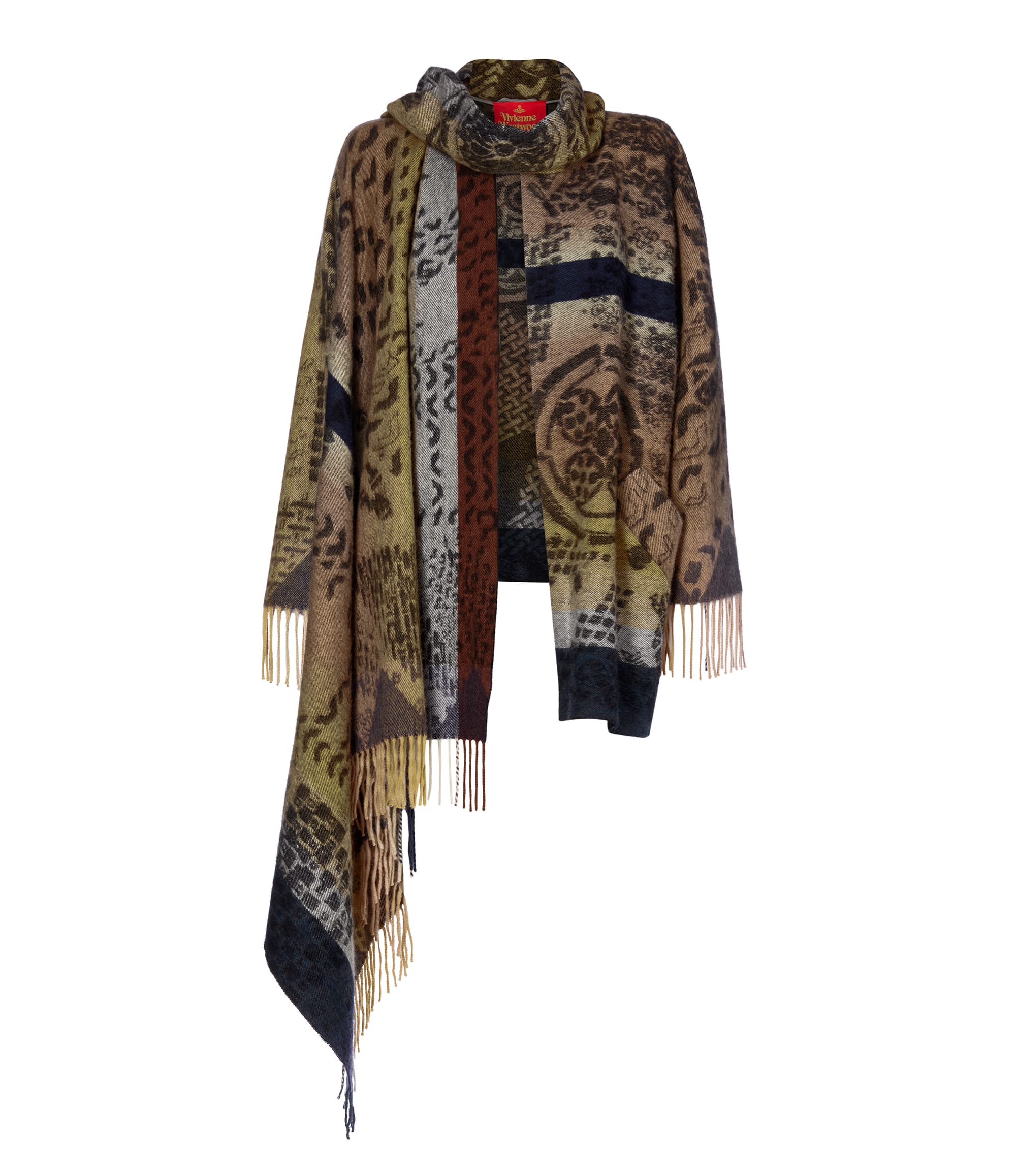 Vivienne Westwood Light Scarf Cut Coat