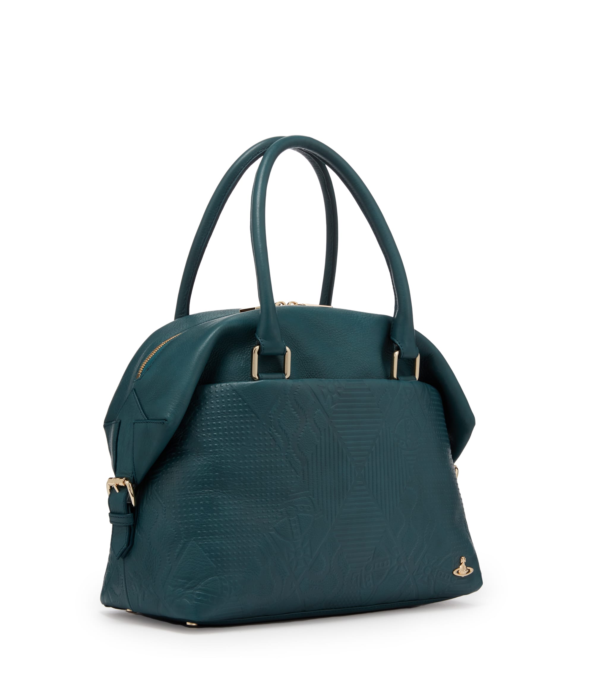 Vivienne Westwood Green Hogarth Bag 131008