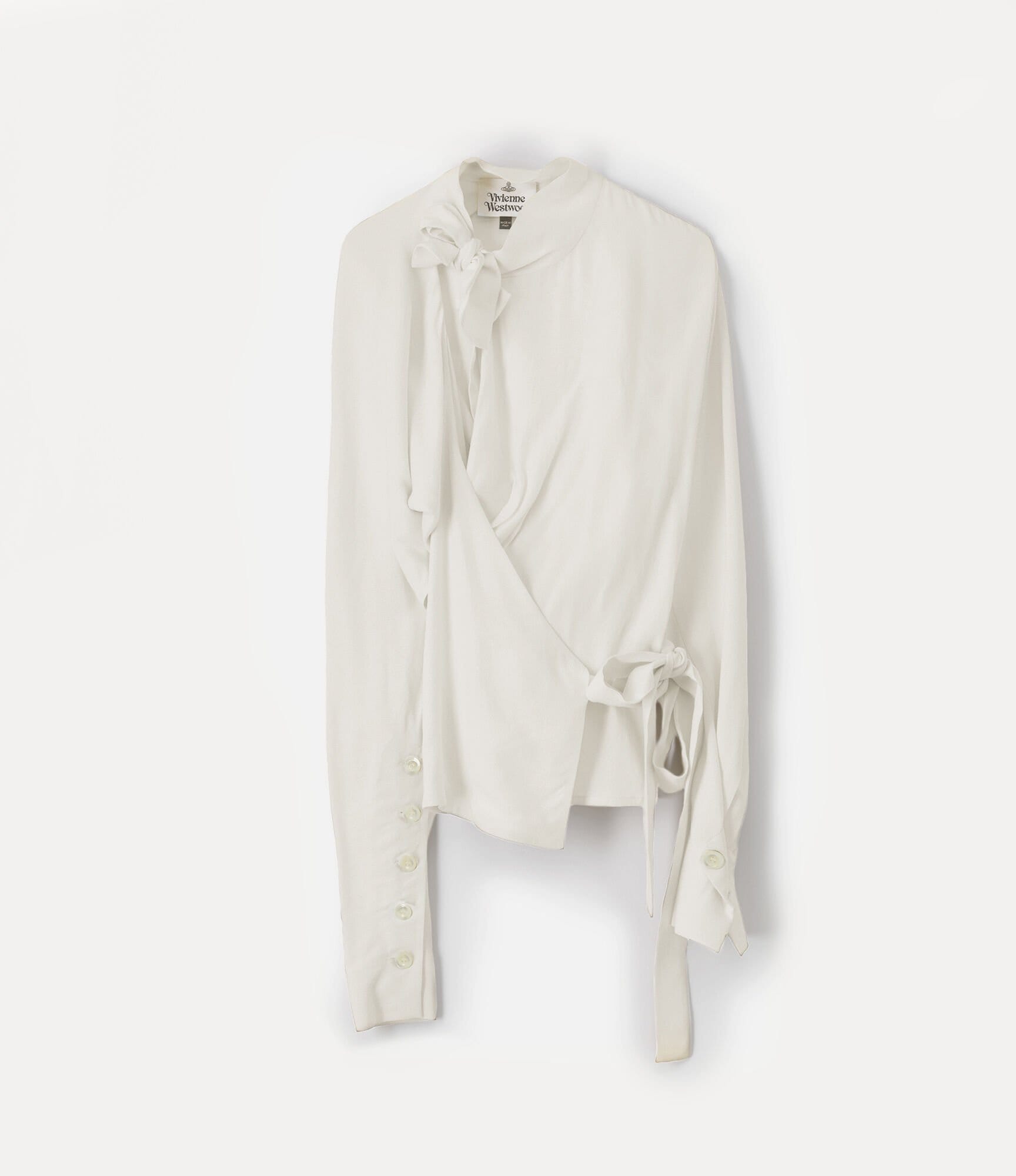 Vivienne Westwood MIRROR TOP OFF-WHITE