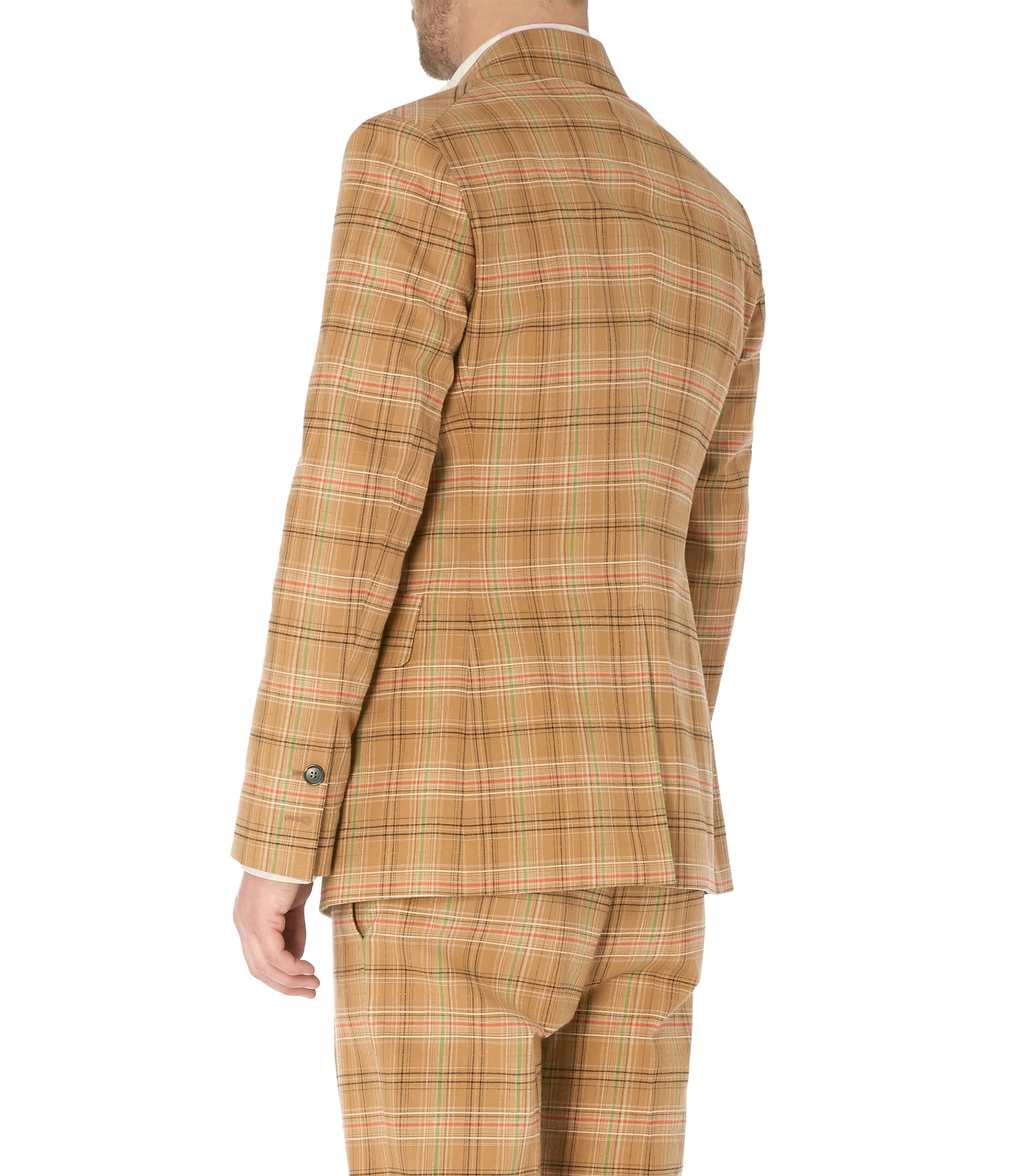 Vivienne Westwood Peacock Jacket Camel Check