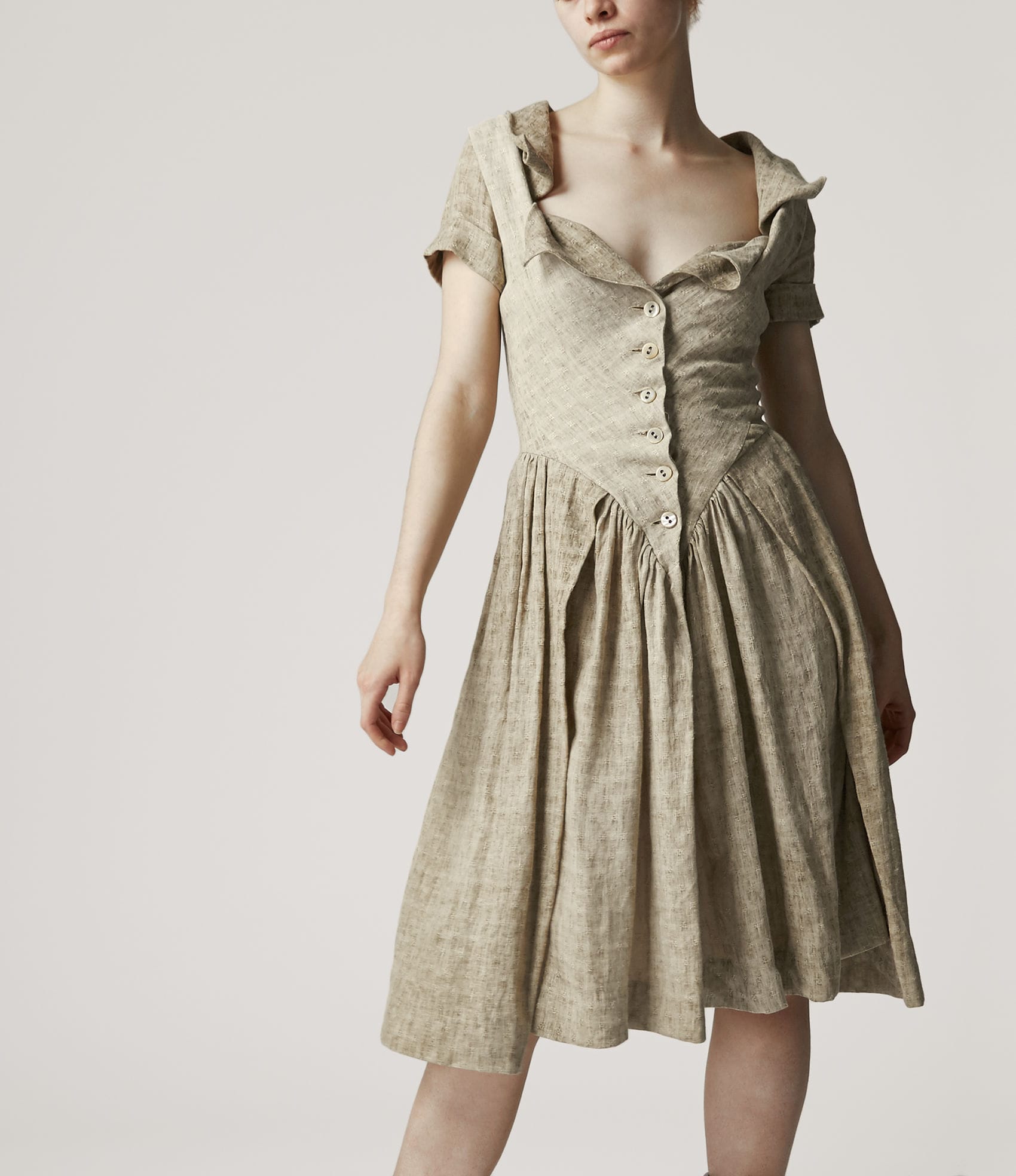 Vivienne Westwood MONDAY DRESS NATURAL