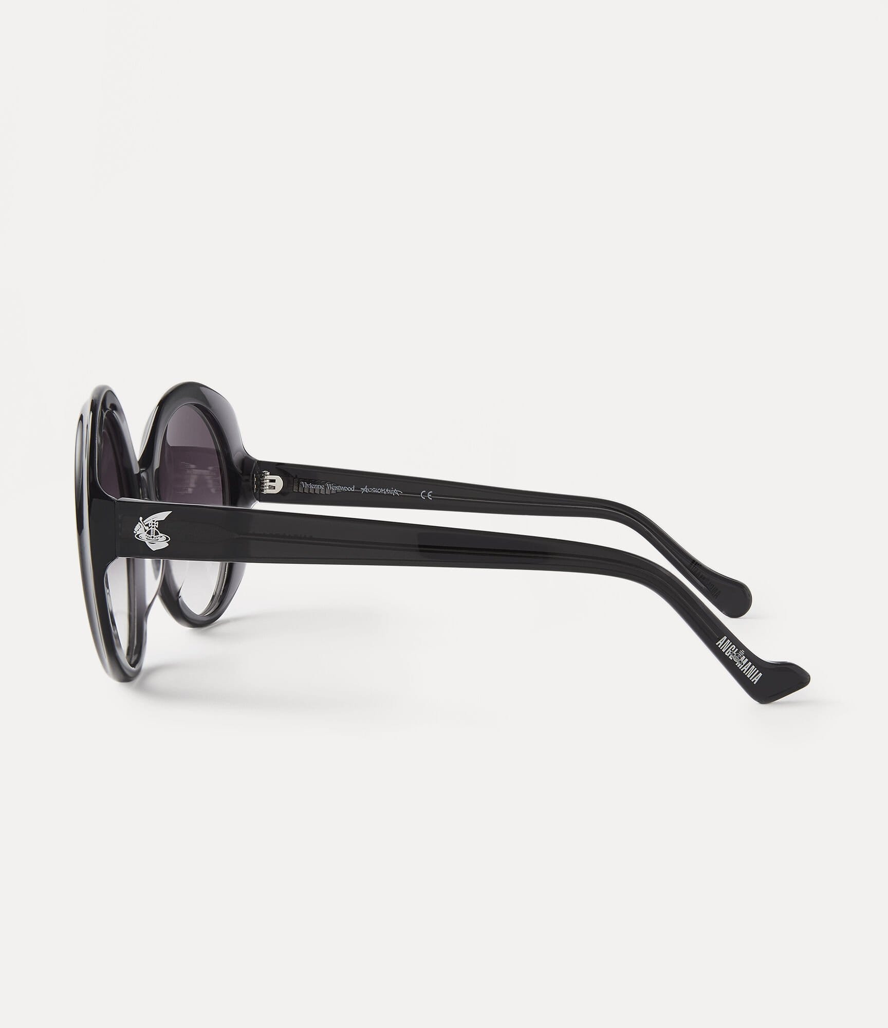 Vivienne Westwood Oversized Round Sunglasses Dark Grey