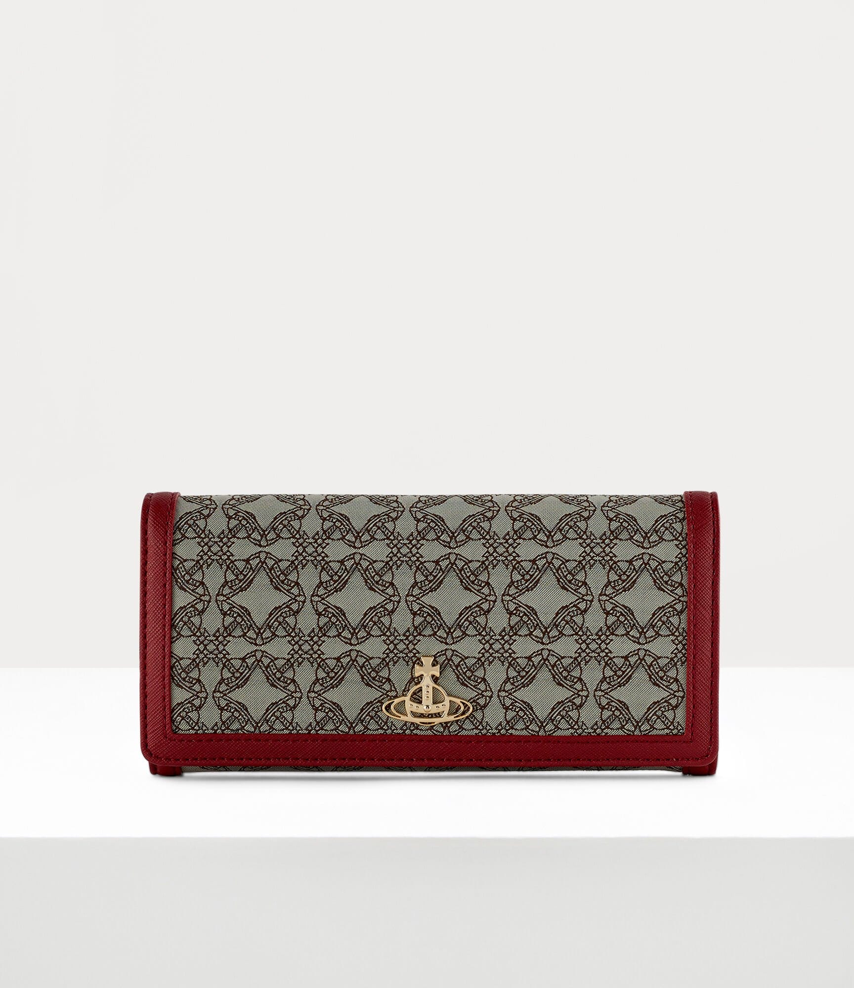 Vivienne Westwood Re-Jacquard Orborama Classic Credit Card Wallet