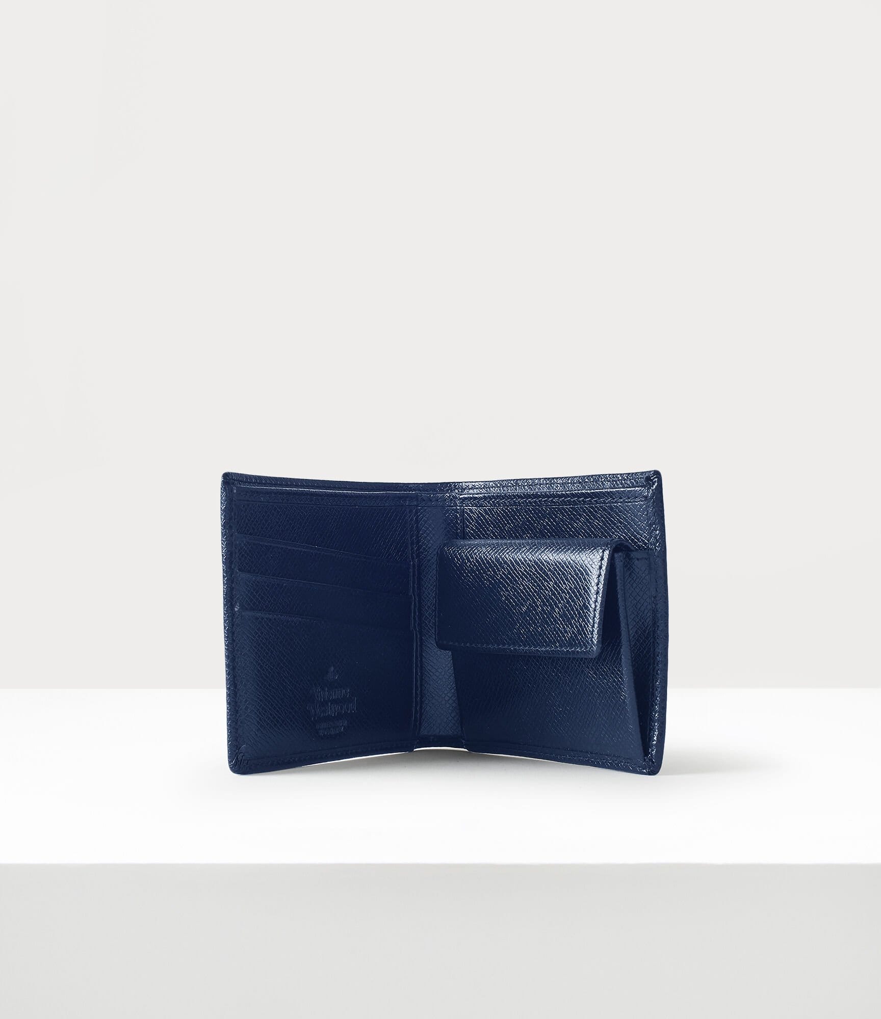 Vivienne Westwood Kent Man Wallet With Coin Pocket Blue