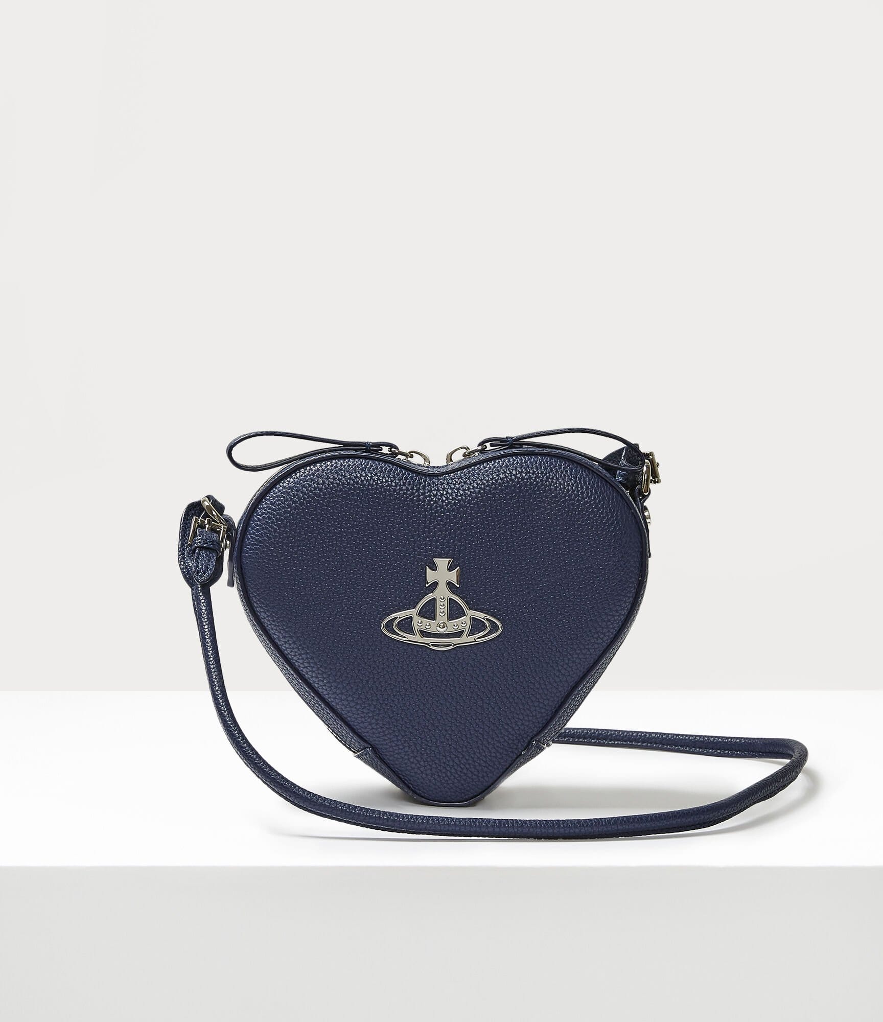 Vivienne Westwood Johanna Heart Crossbody Bag Blue