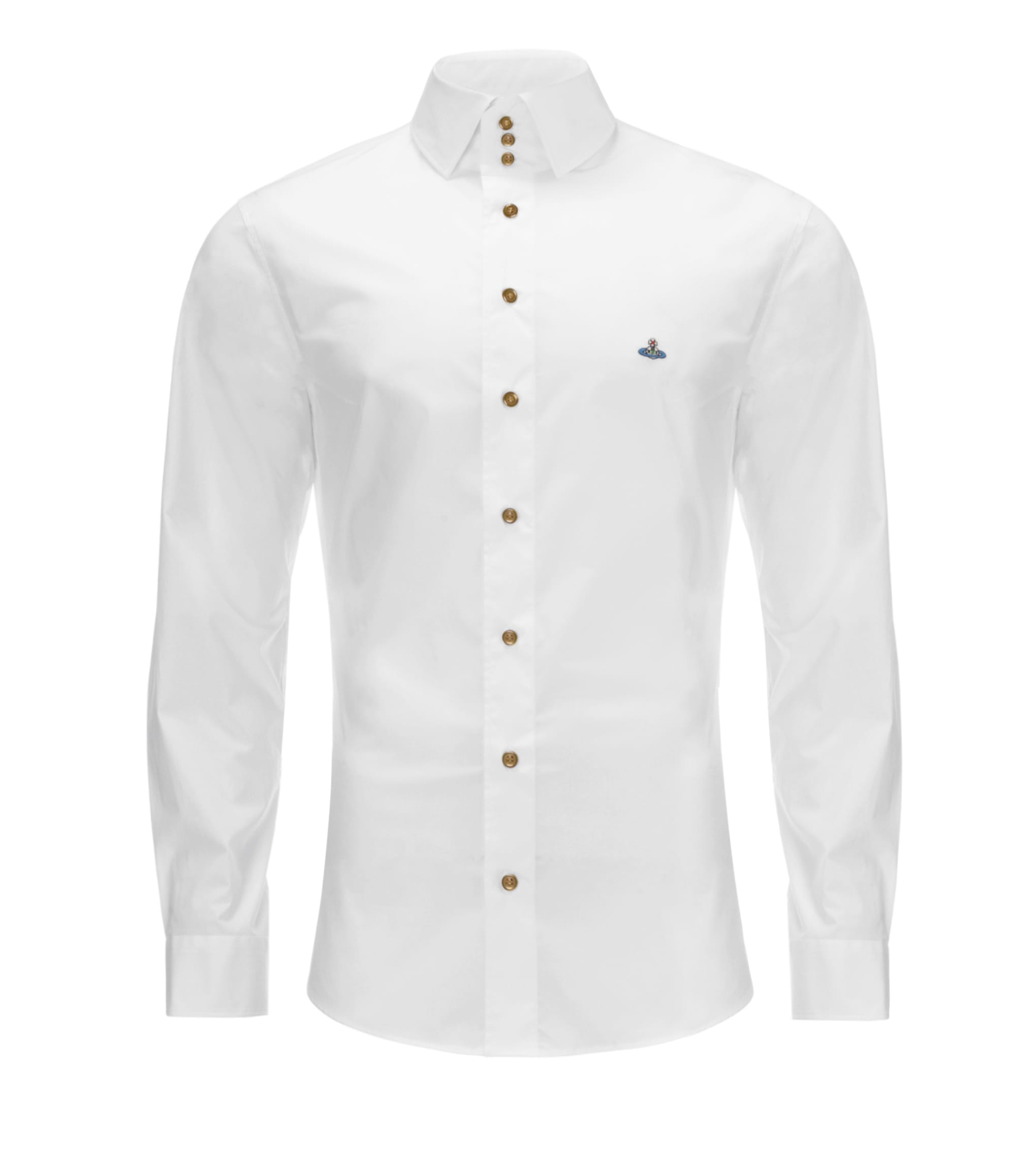 Vivienne Westwood White Krall Stretch Shirt