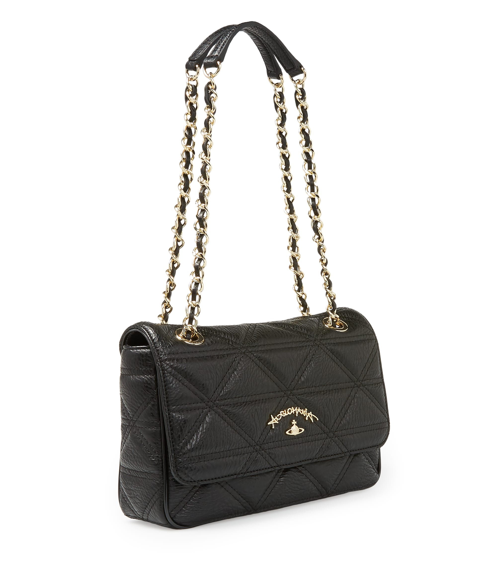 Vivienne Westwood Black Sharlenemania Bag 7051