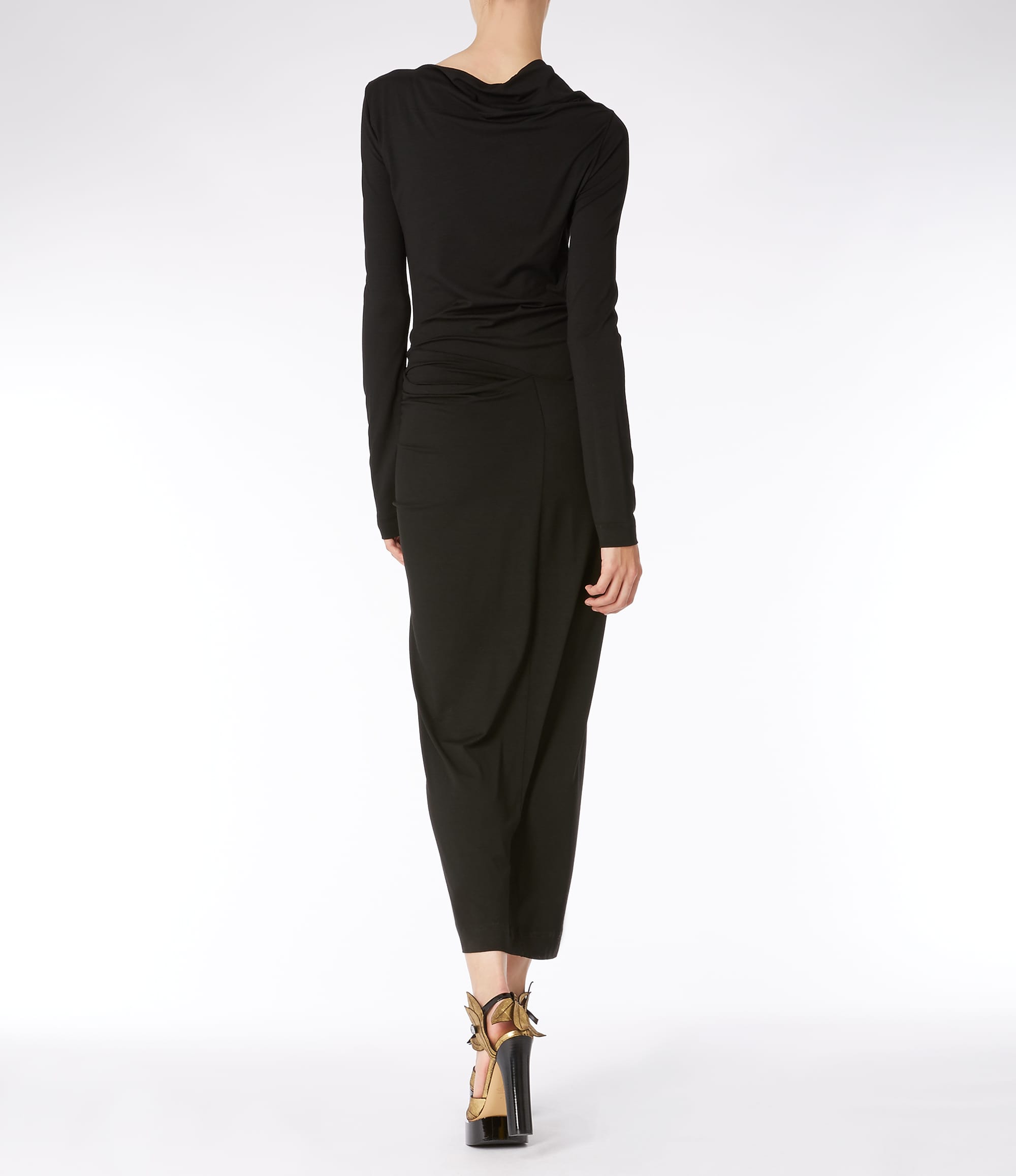 Vivienne Westwood LS Black Maxi Taxa Dress