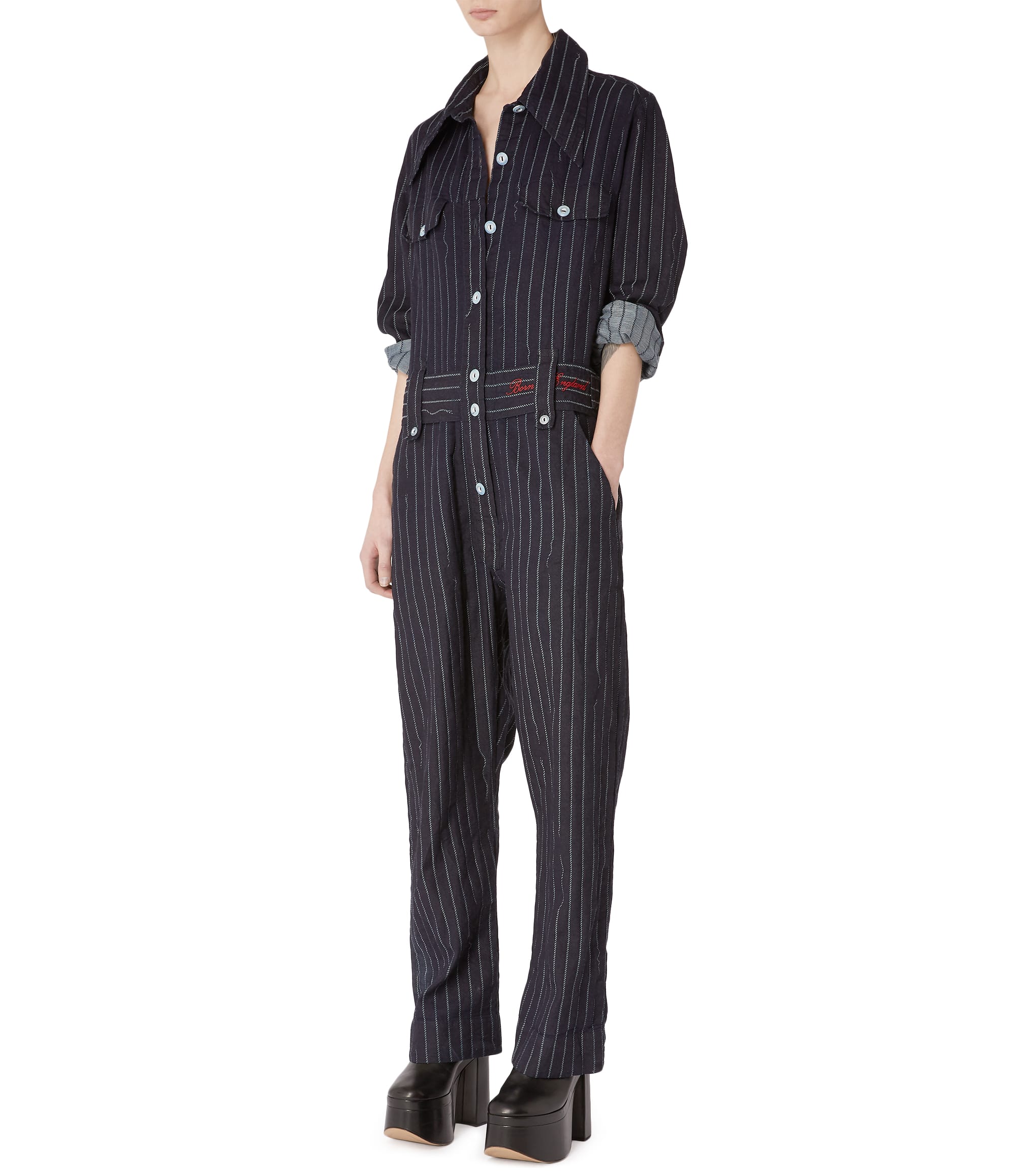 Vivienne Westwood Winston Jumpsuit Broken Stripe