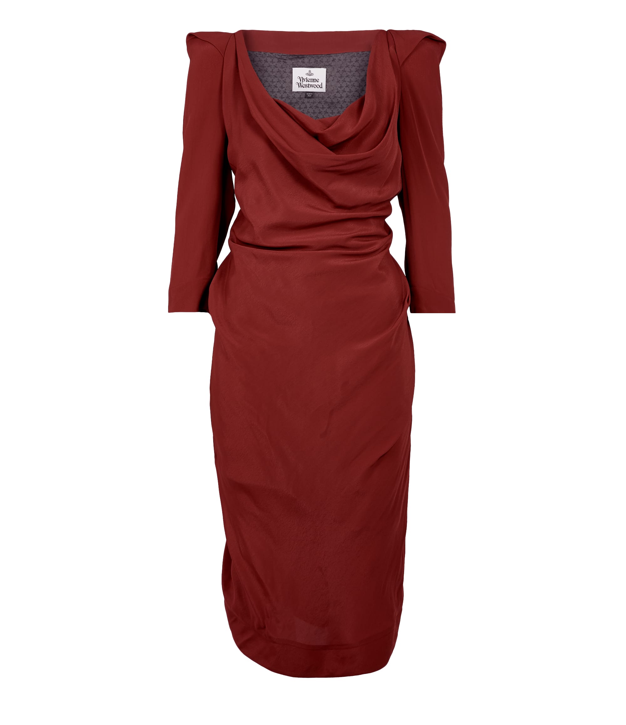 Vivienne Westwood Virginia Midi Dress Red