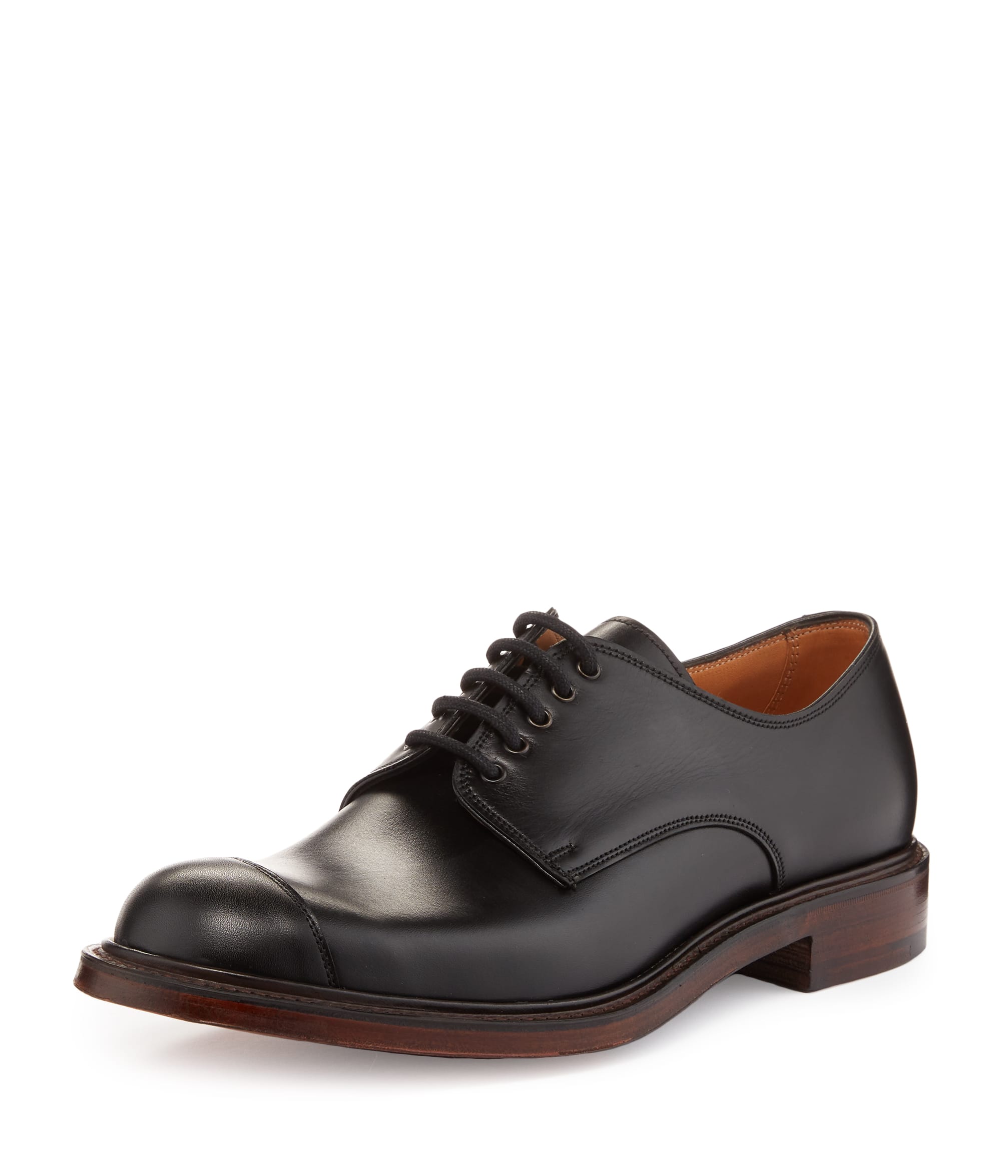 Vivienne Westwood Charlie Derby Lace Up Shoes Black