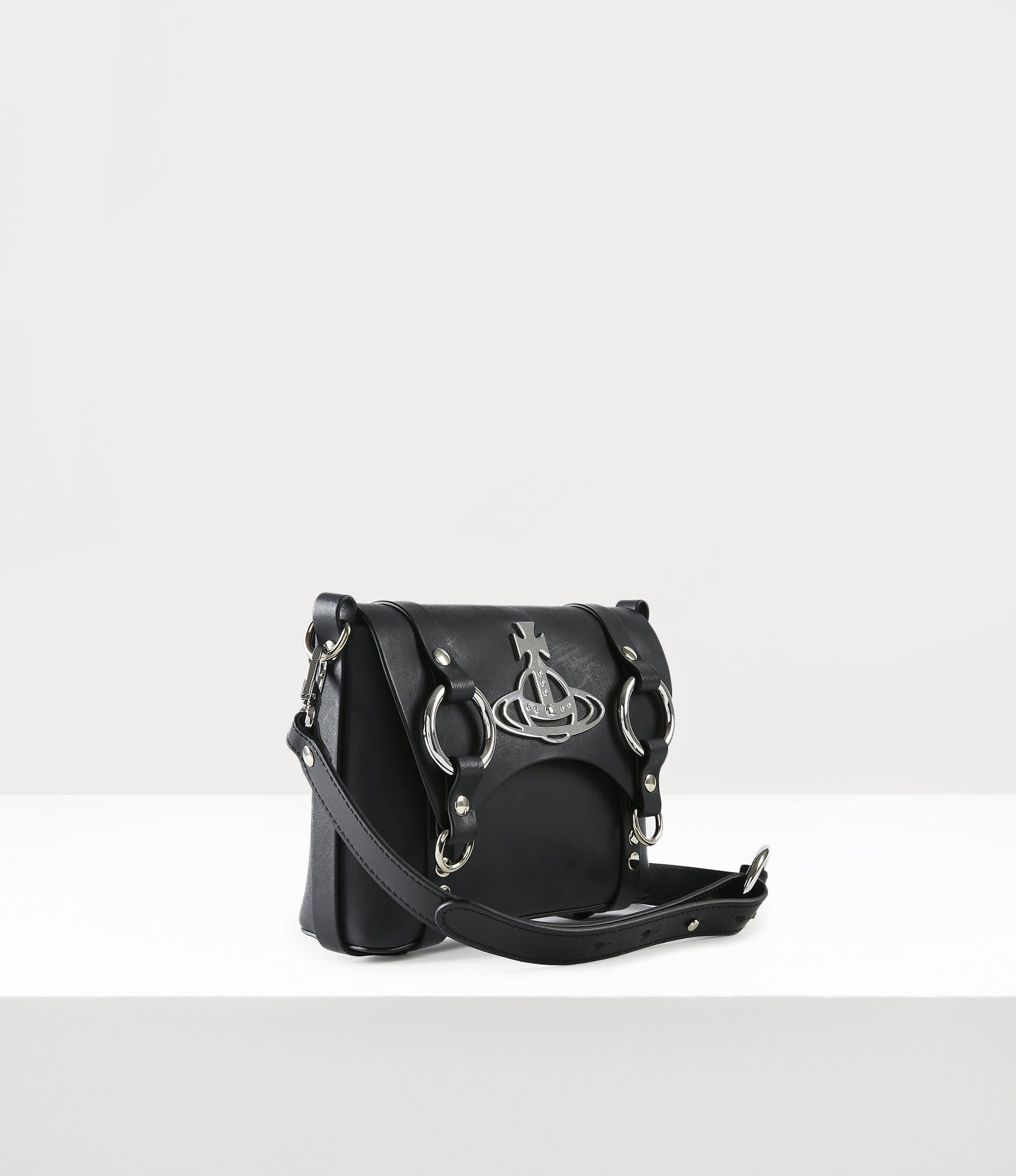 Vivienne Westwood BETTY MINI SATCHEL BLACK