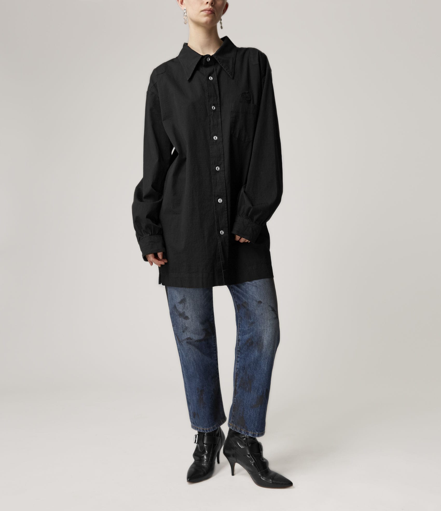 Vivienne Westwood UTILITY SHIRT BLACK