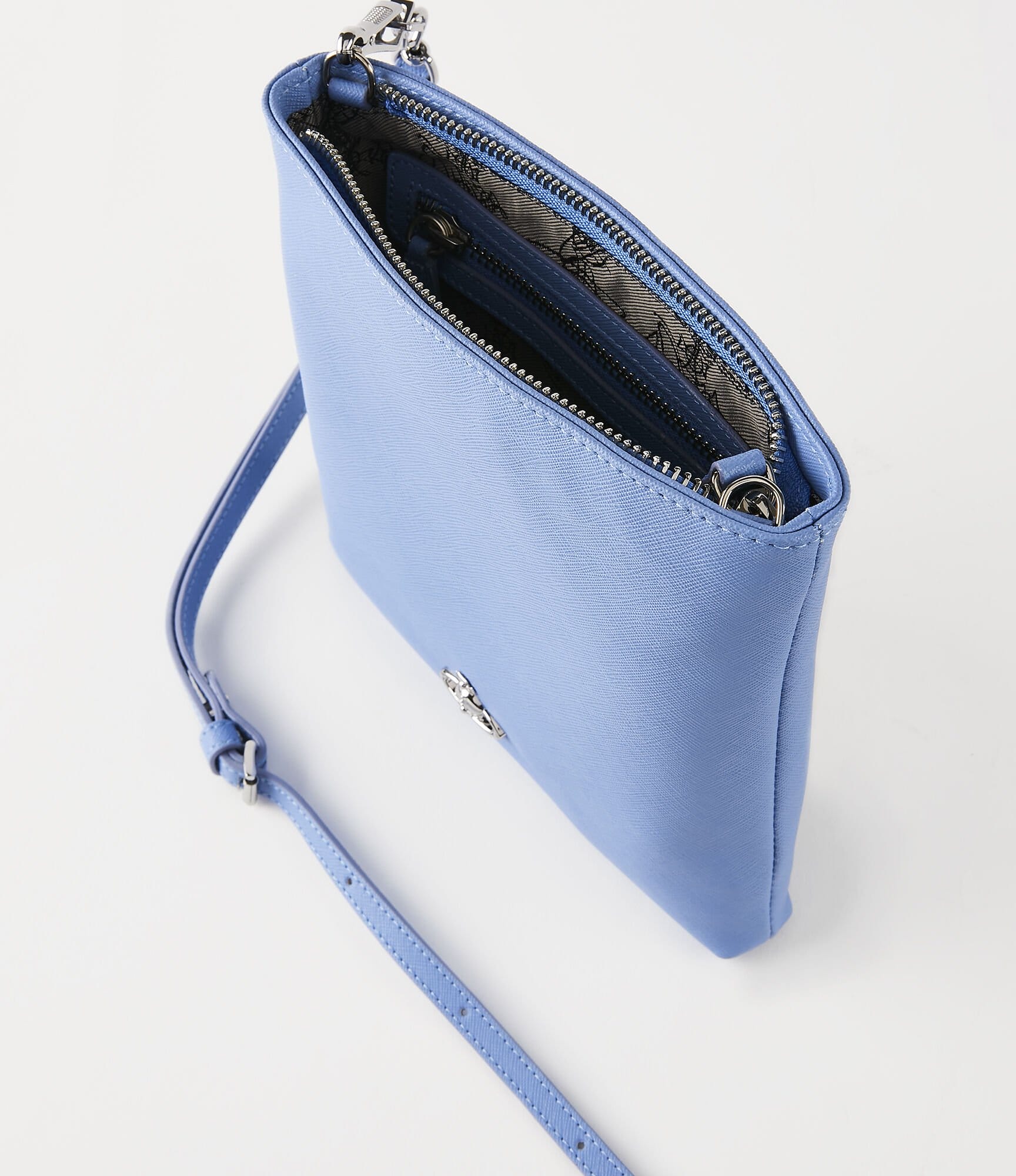 Vivienne Westwood Victoria New Square Crossbody Light Blue