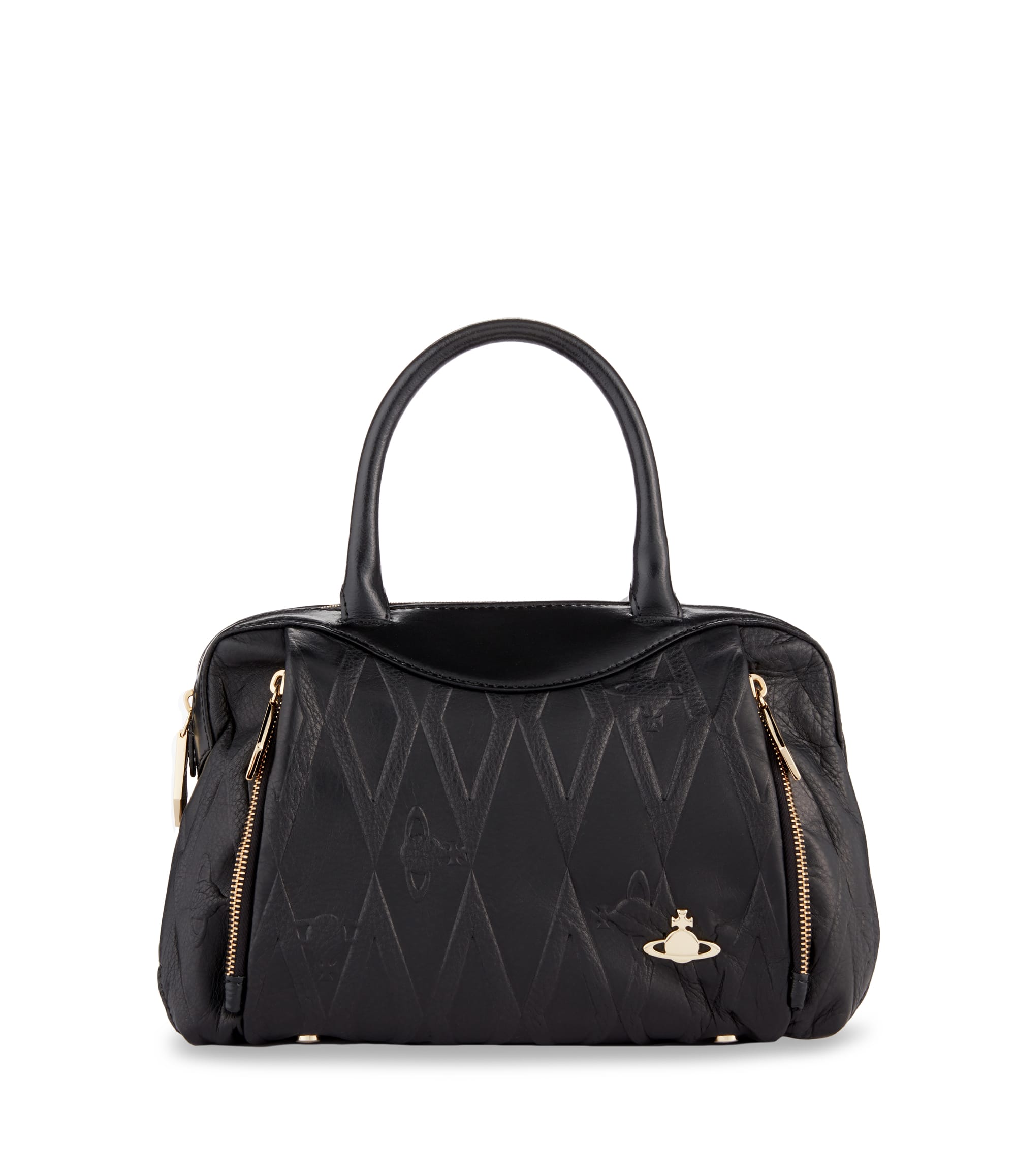 Vivienne Westwood Black Diamond Orb Bag 7115