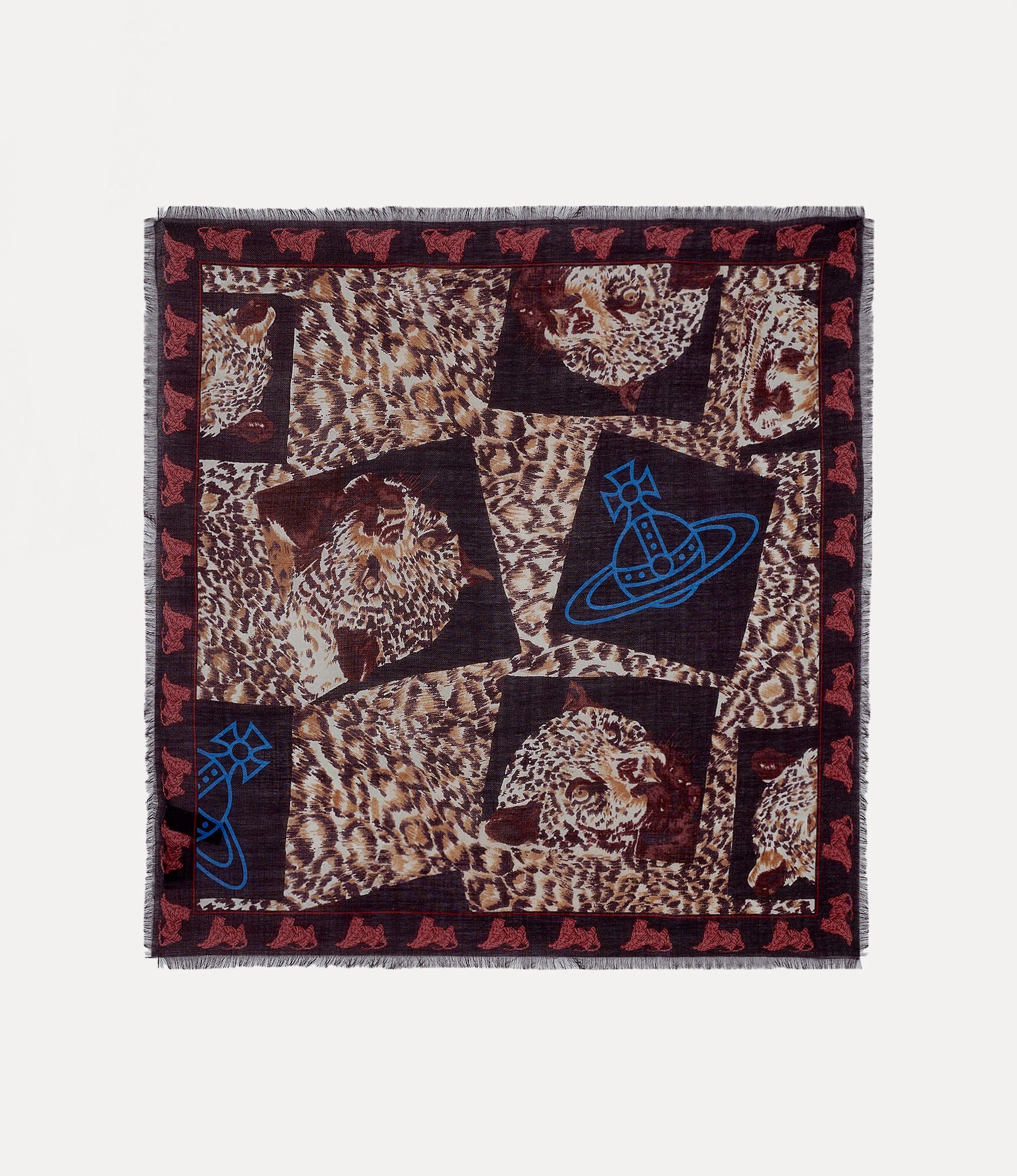 Vivienne Westwood Leopard Face Square