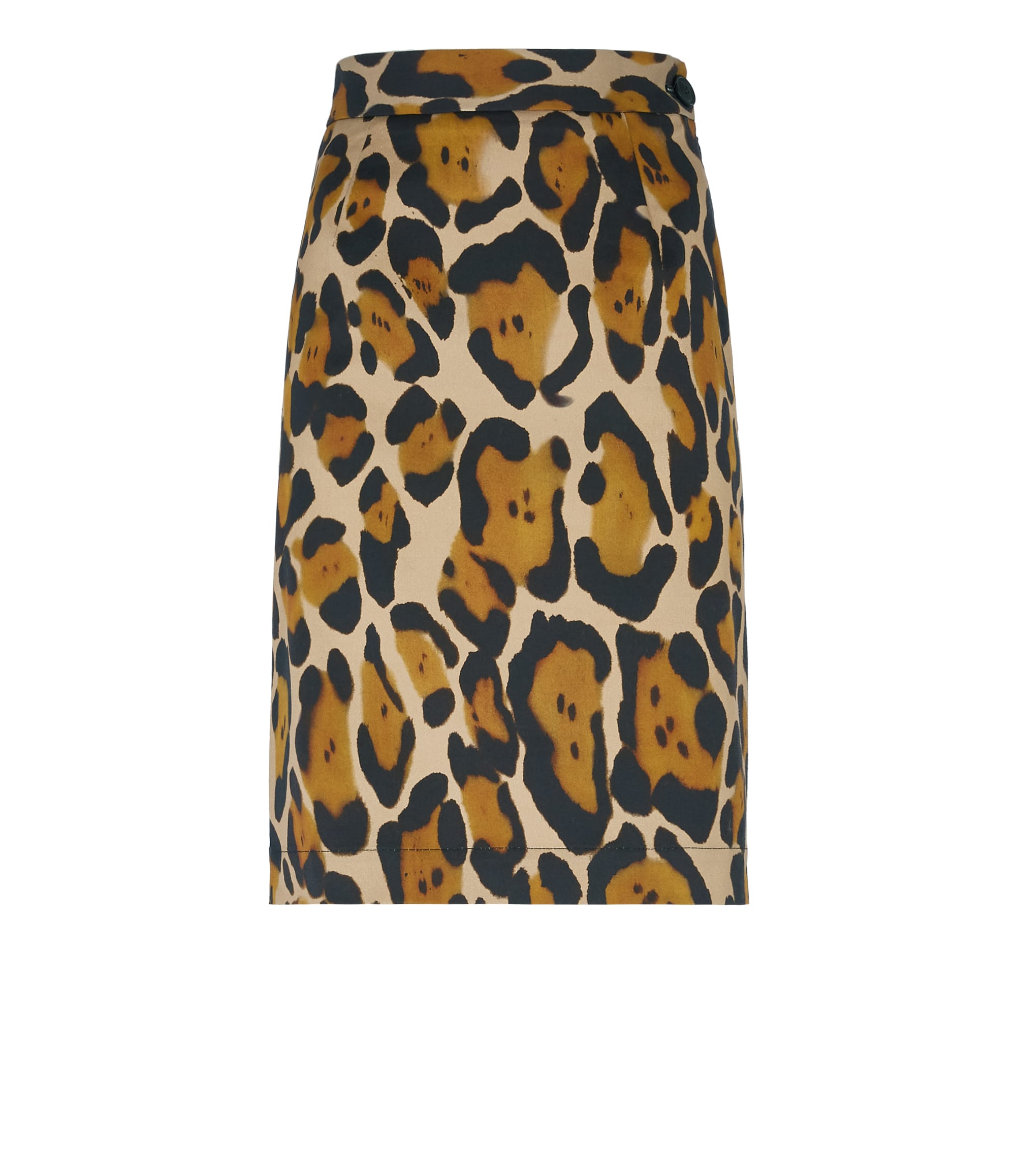 Vivienne Westwood Basic Mini Pencil Skirt Leopard