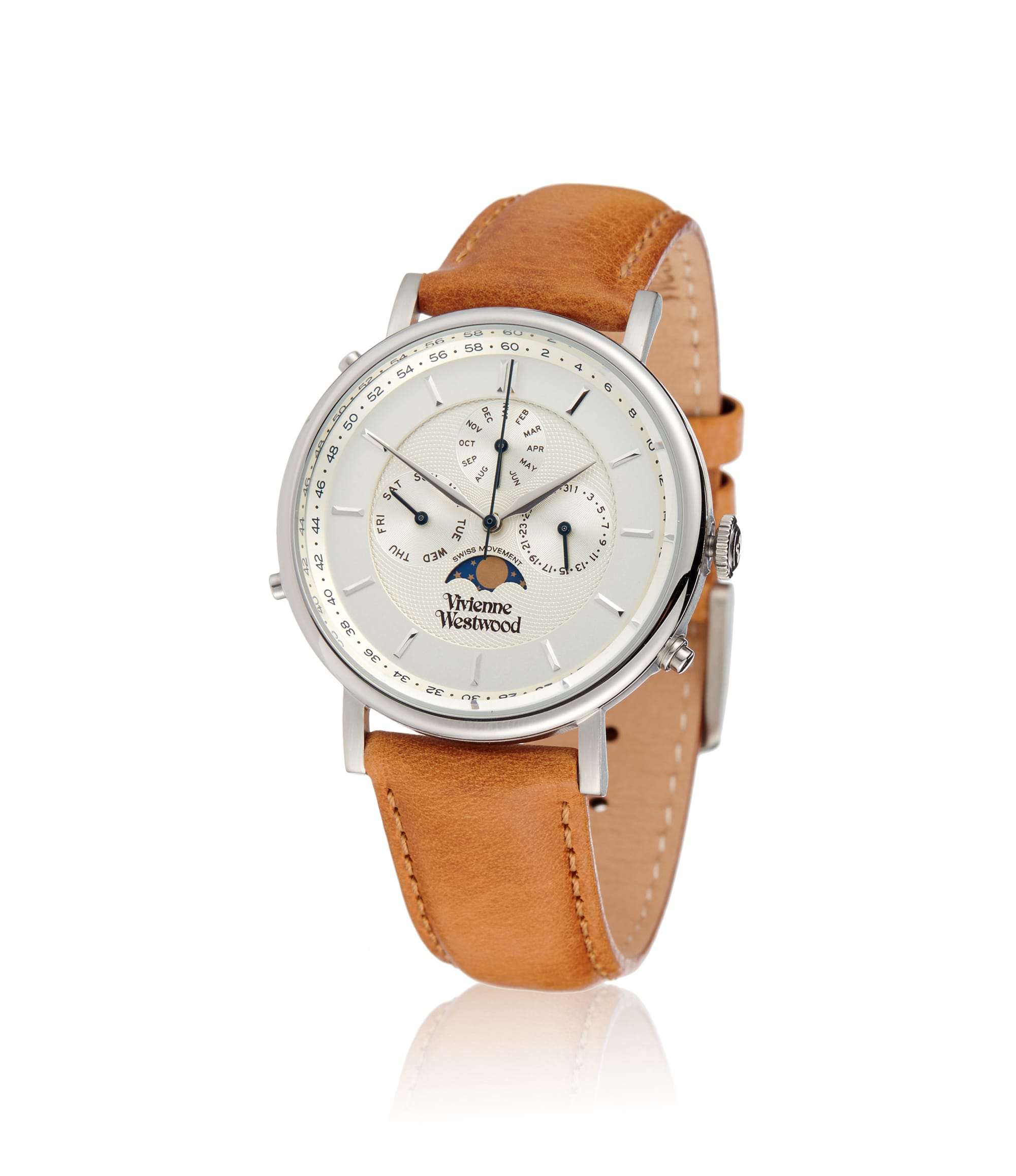 Vivienne Westwood Tan Portland Watch VV164SLTN