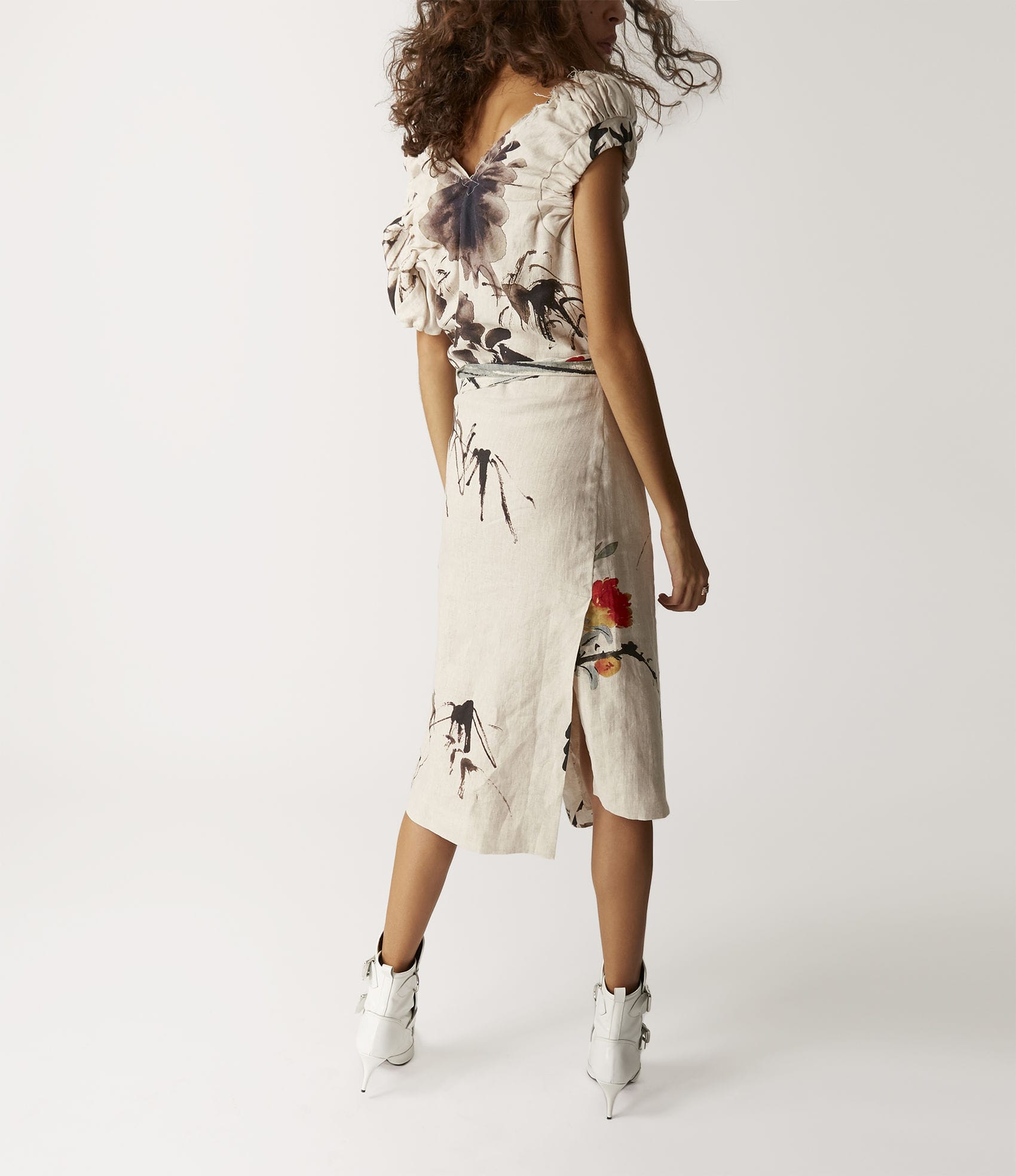 Vivienne Westwood GABRIELLA DRESS CHINESE PEONY PRINT