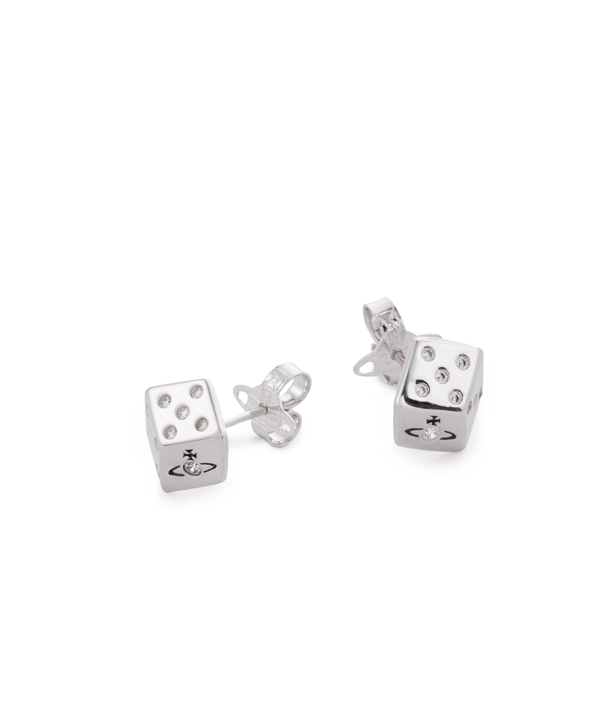 Vivienne Westwood Hendrix Earrings Silver