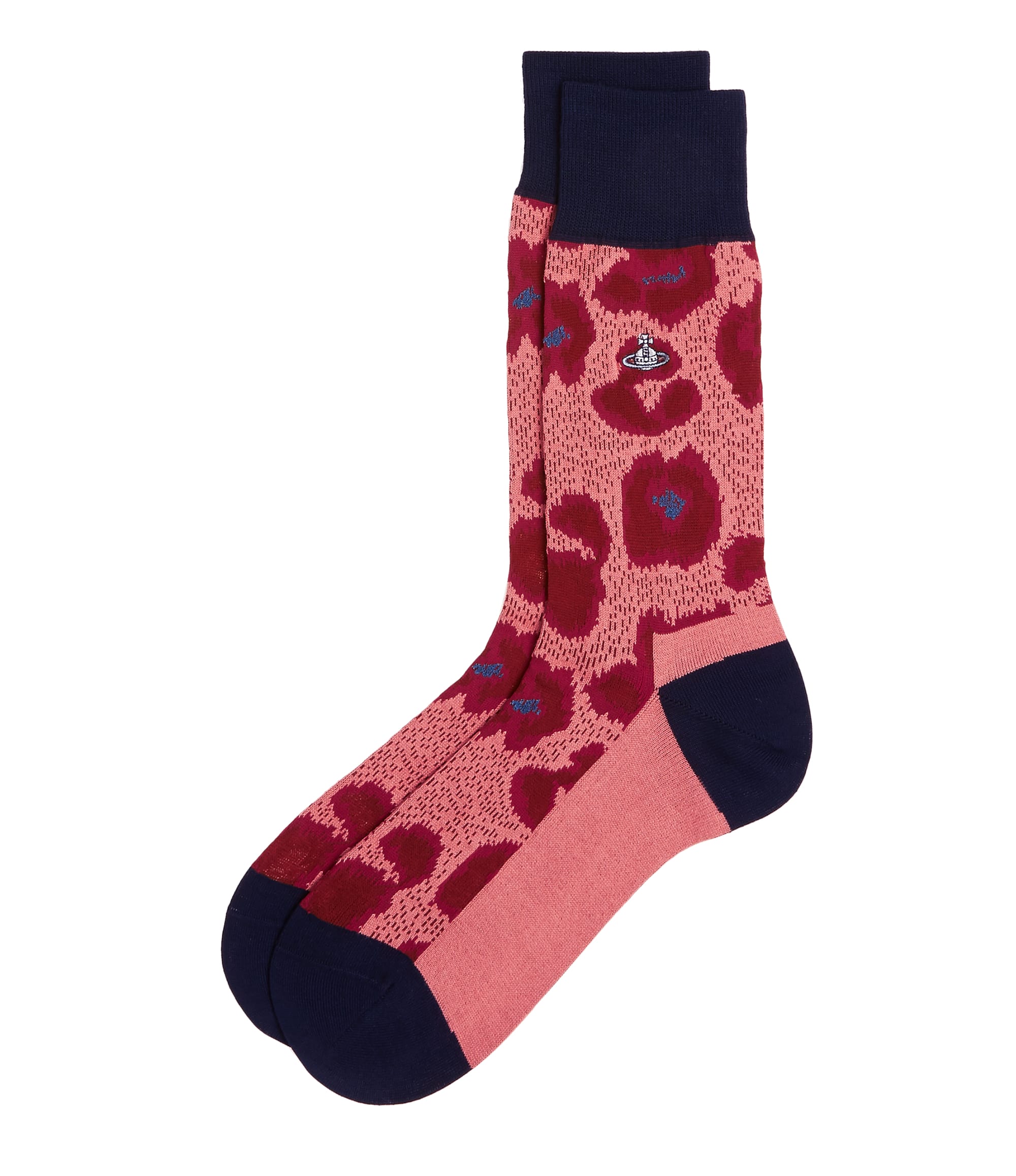 Vivienne Westwood Pink Leopard Socks