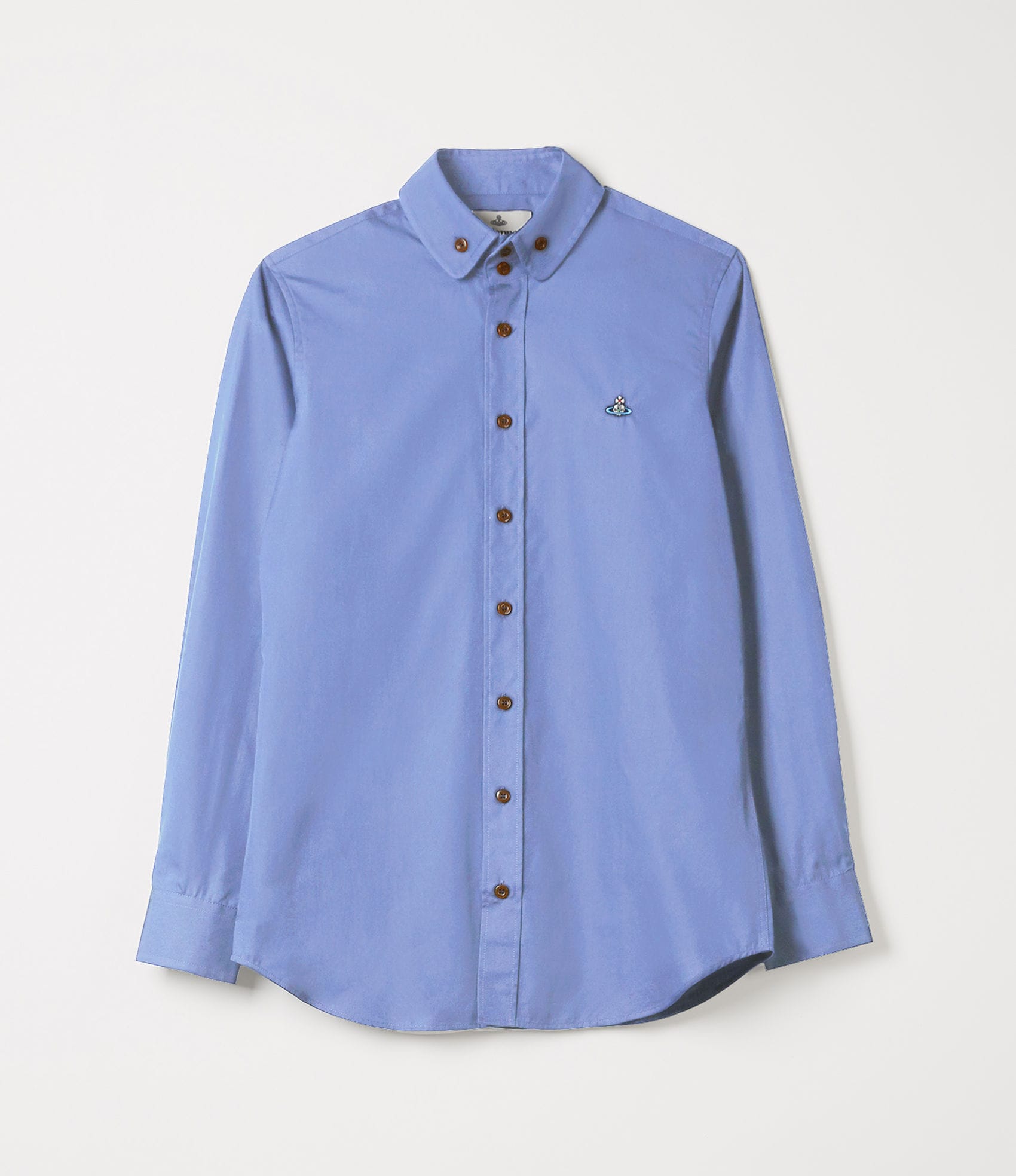 Vivienne Westwood TWO BUTTON KRALL SHIRT SKY