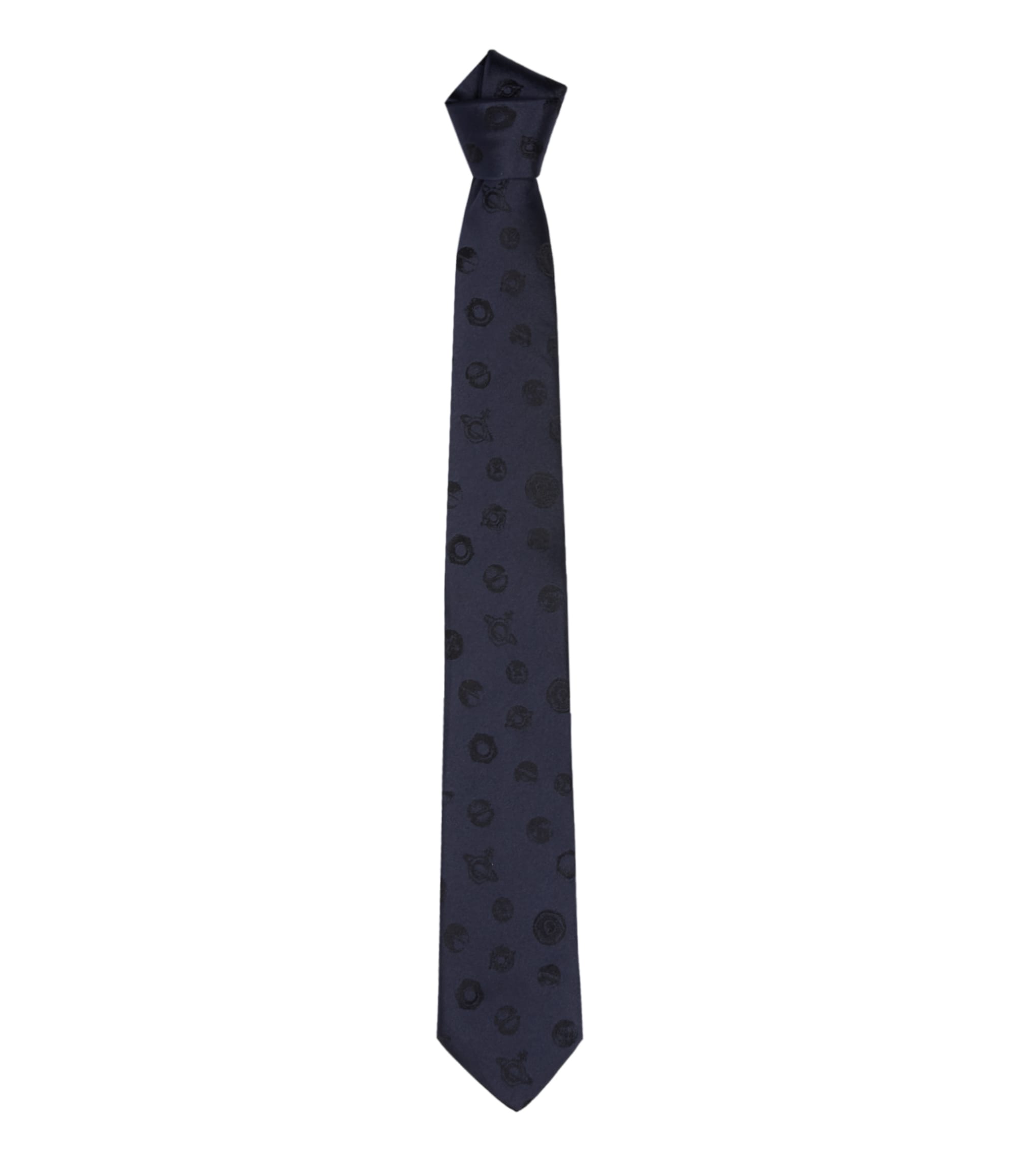 Vivienne Westwood Night Blue Screws Tie