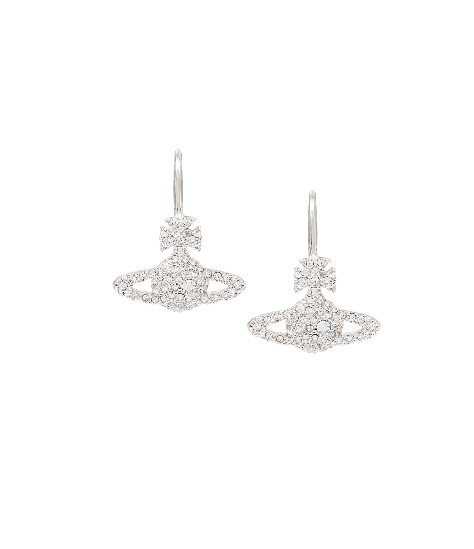 Vivienne Westwood Grace Bas Relief Earrings Crystal