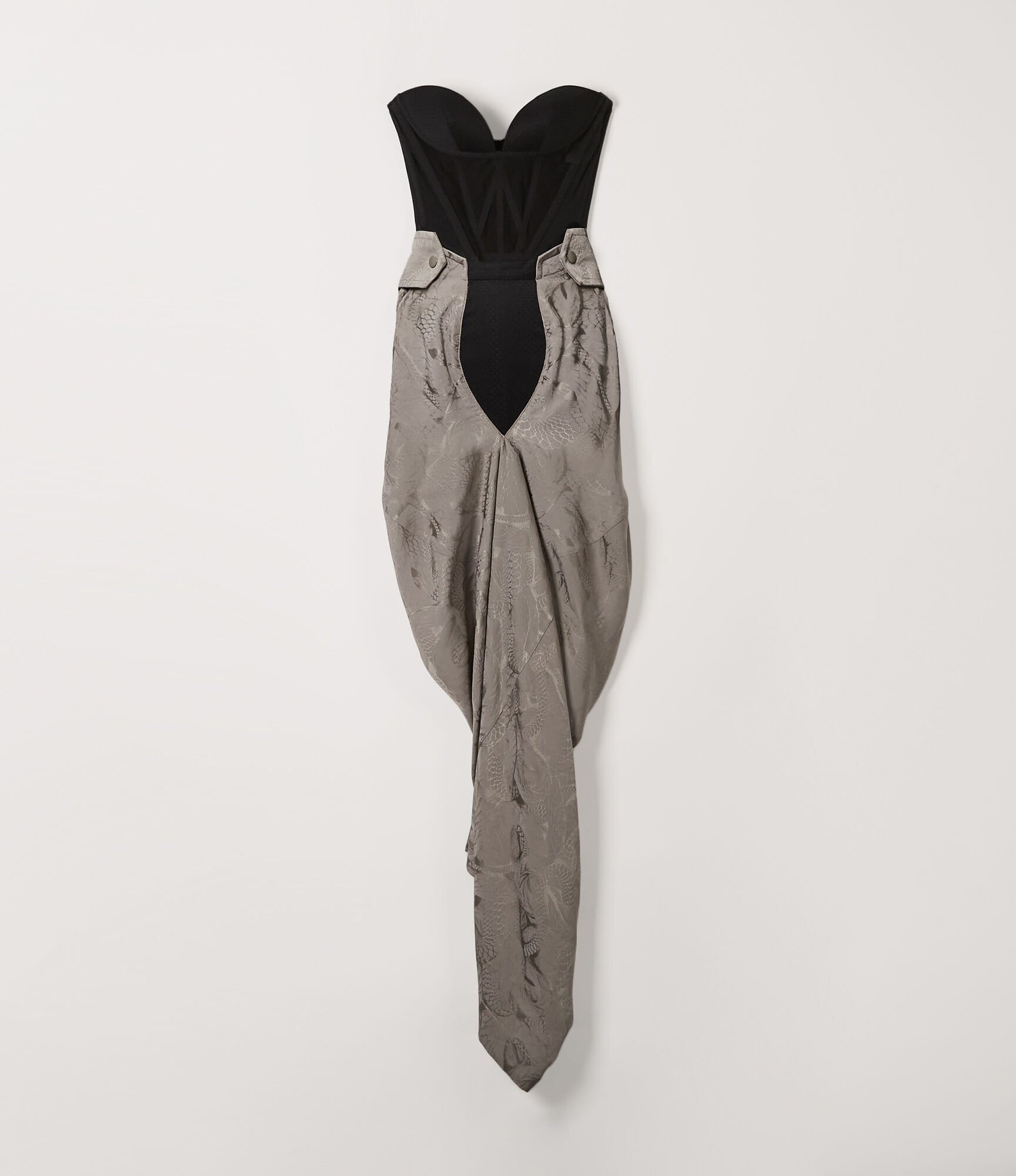 Vivienne Westwood Hemingway Corset Dress Grey