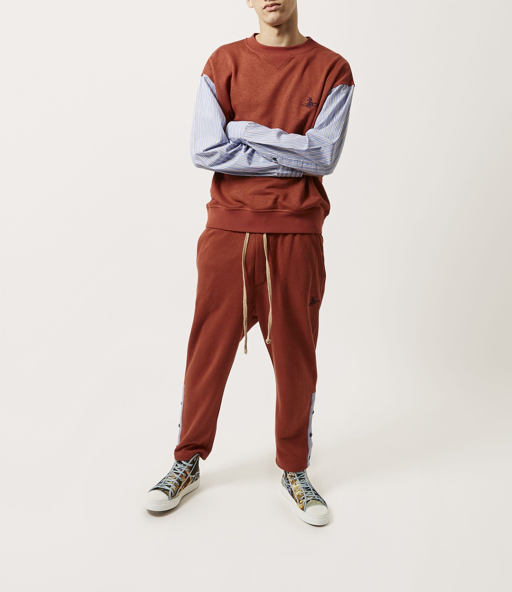 Vivienne Westwood TRACKSUIT PANTS BRICK