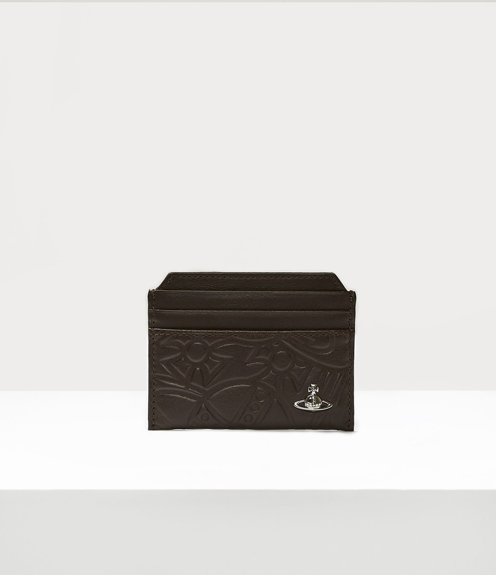 Vivienne Westwood Belfast Slim Card Holder Brown