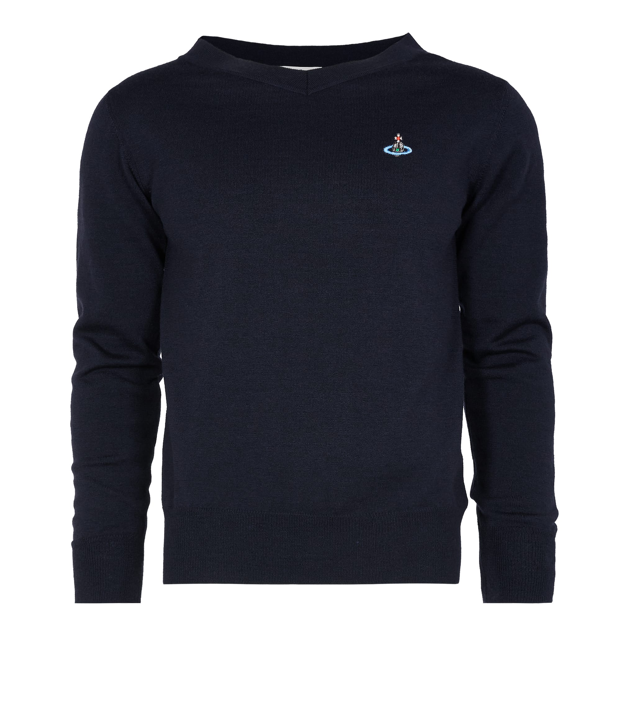 Vivienne Westwood Shallow Neck Jumper Navy