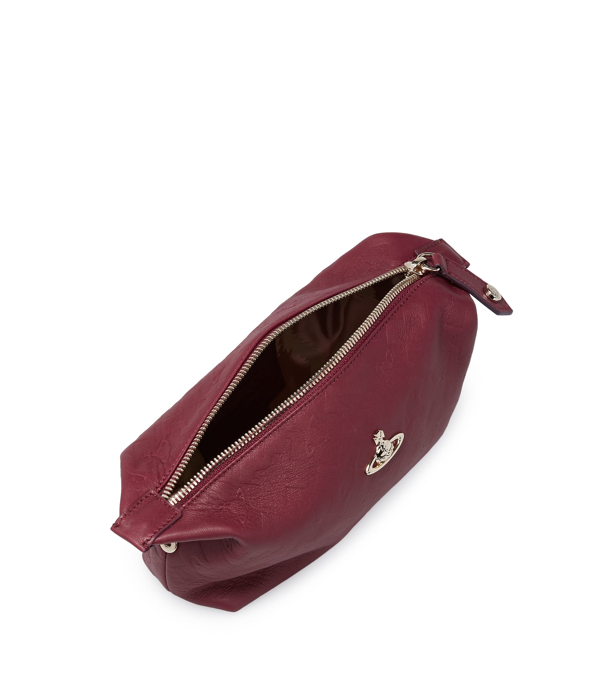 Vivienne Westwood Harrow Wash Bag 35101 Bordeaux