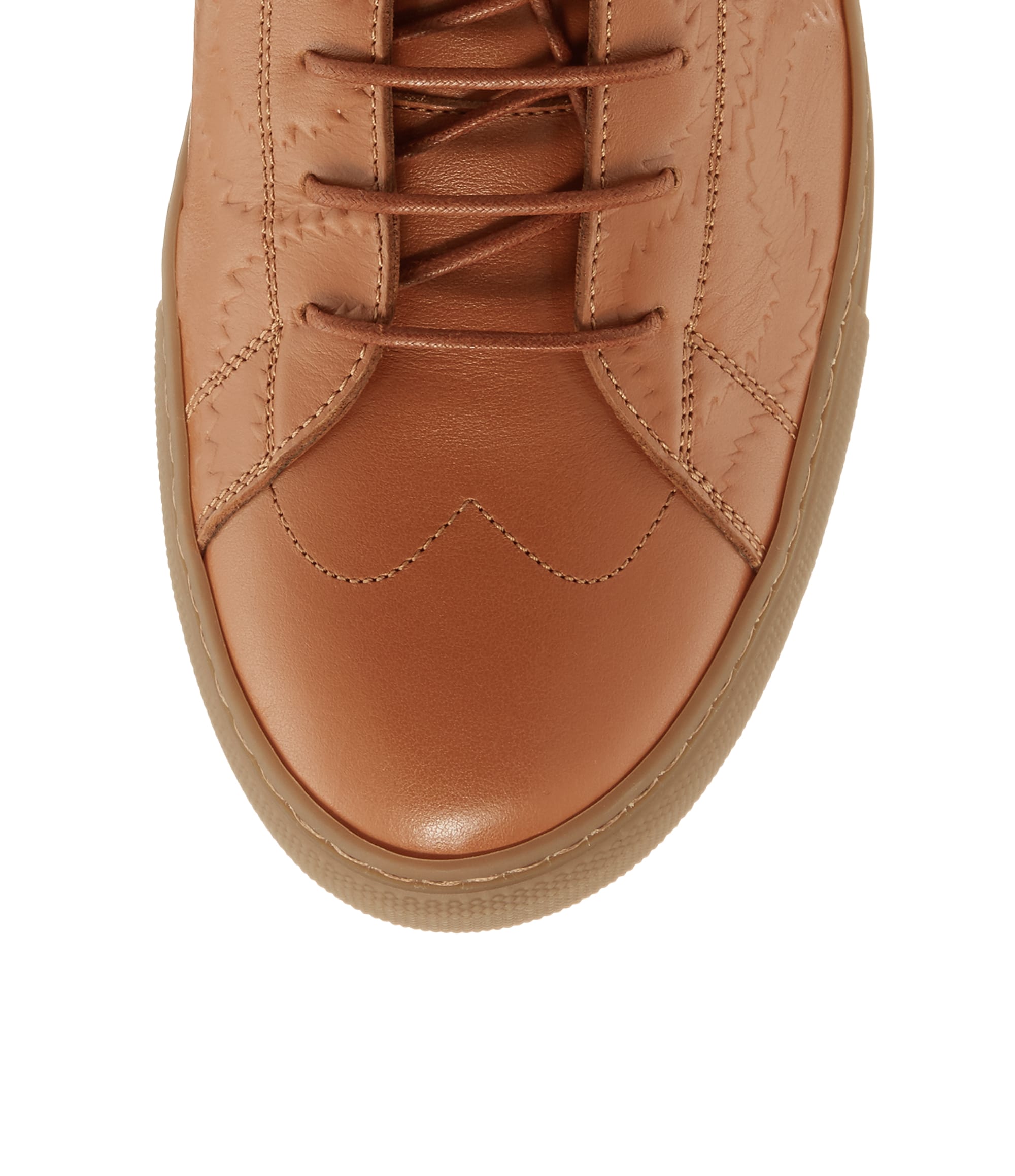 Vivienne Westwood High Top Trainers Caramel Tan/Squiggle Print