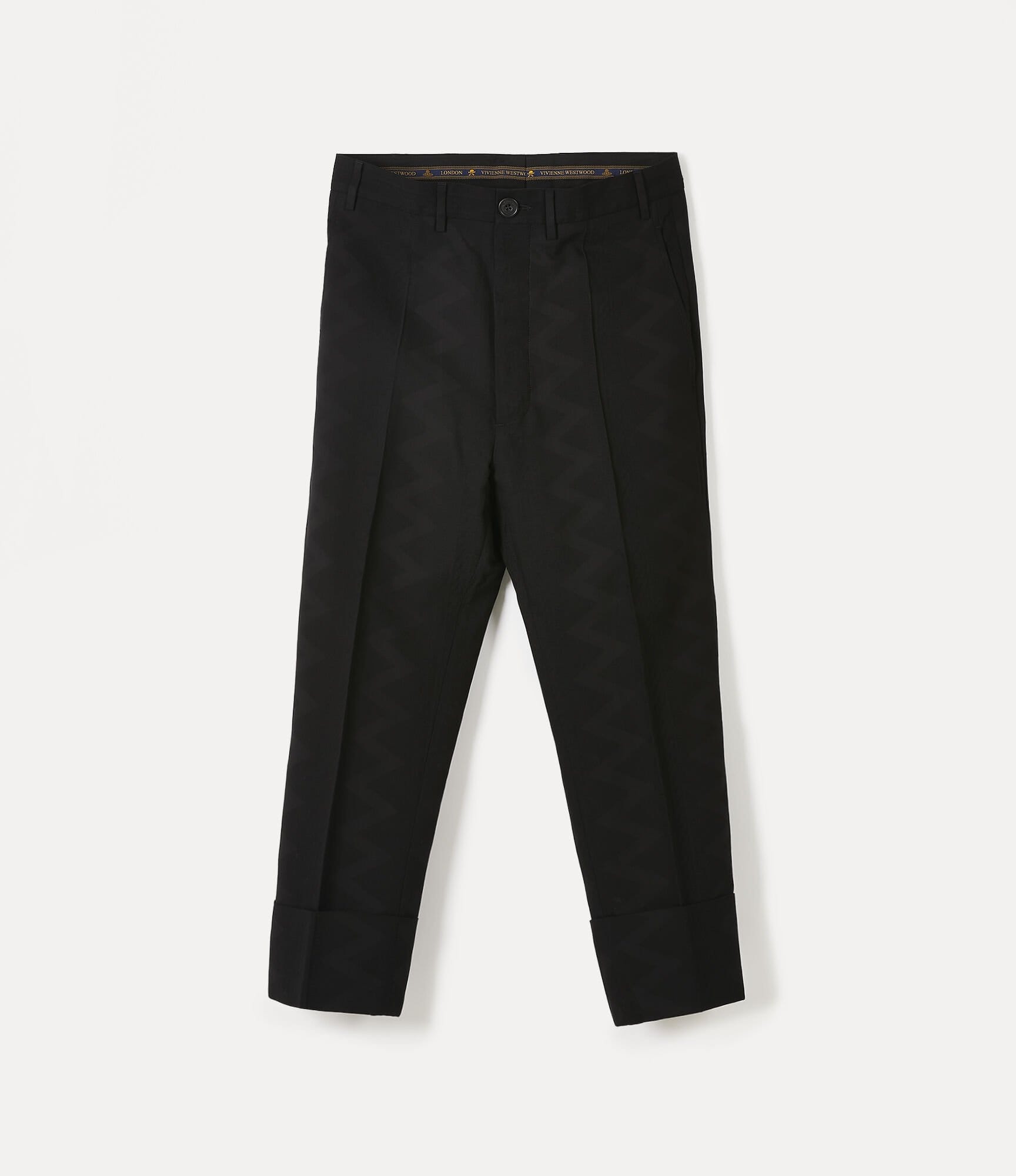 Vivienne Westwood CROPPED GEORGE TROUSERS BLACK