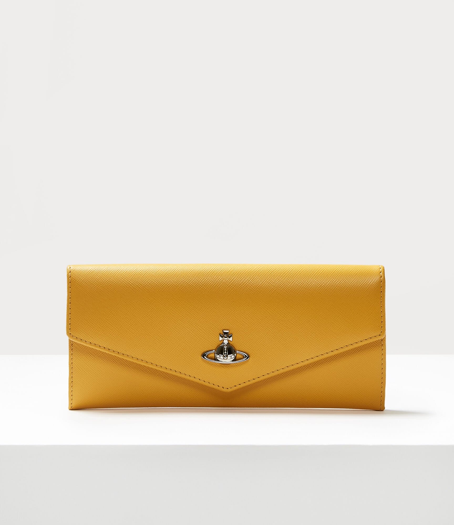 Vivienne Westwood Pimlico Credit Card Wallet Yellow