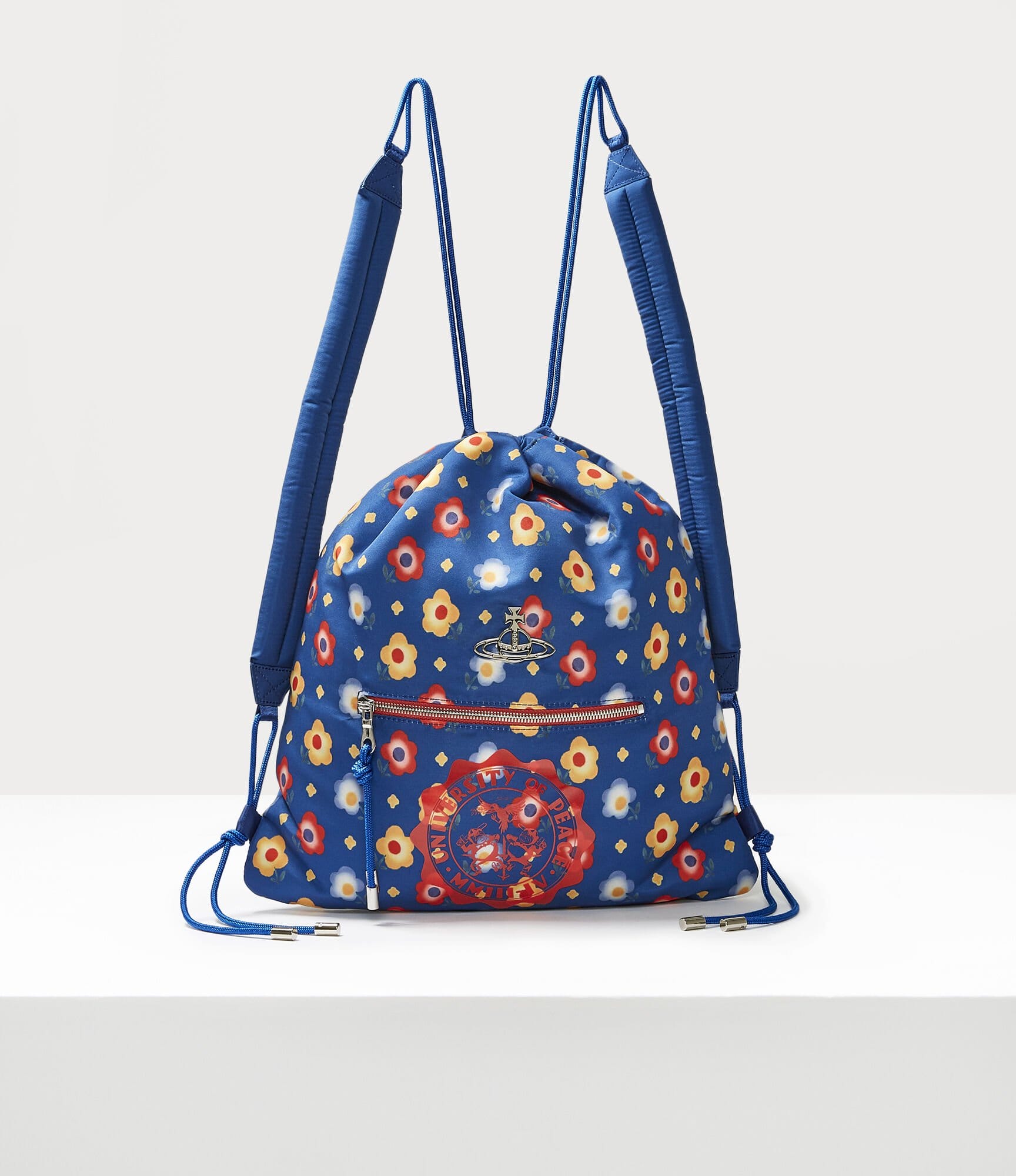 Vivienne Westwood HILARY DRAWSTRING RUCKSACK BLUE