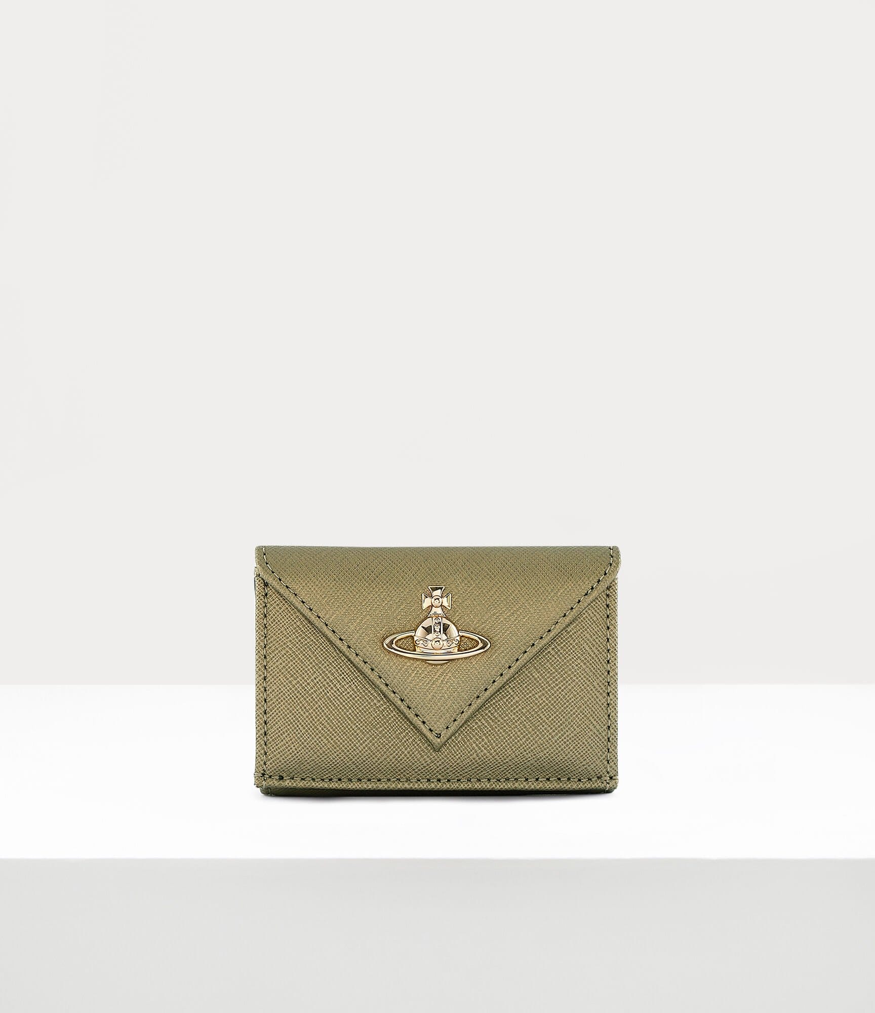 Vivienne Westwood Saffiano Envelope Billfold With Pocket