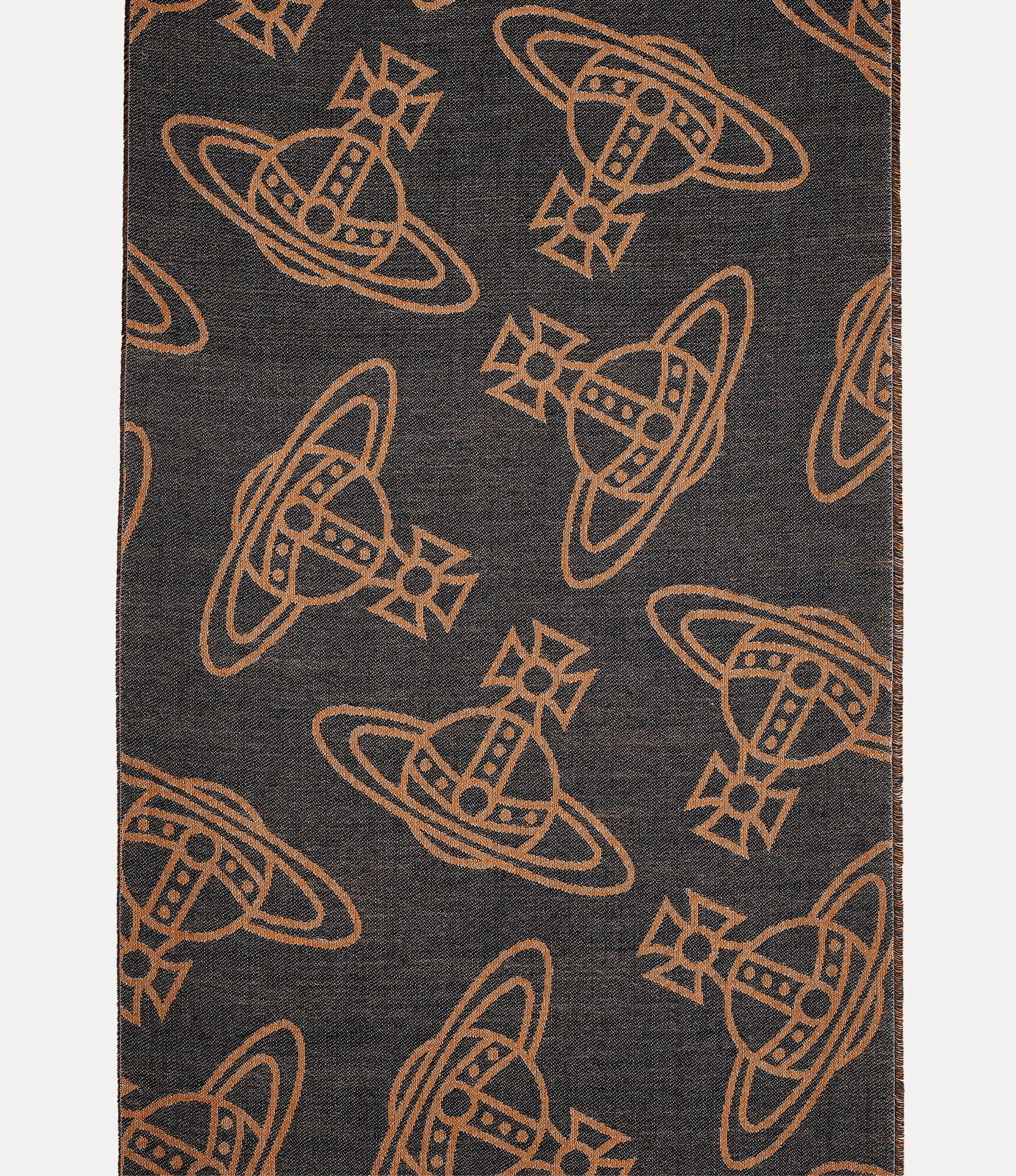 Vivienne Westwood Line Orb Oblong Scarf