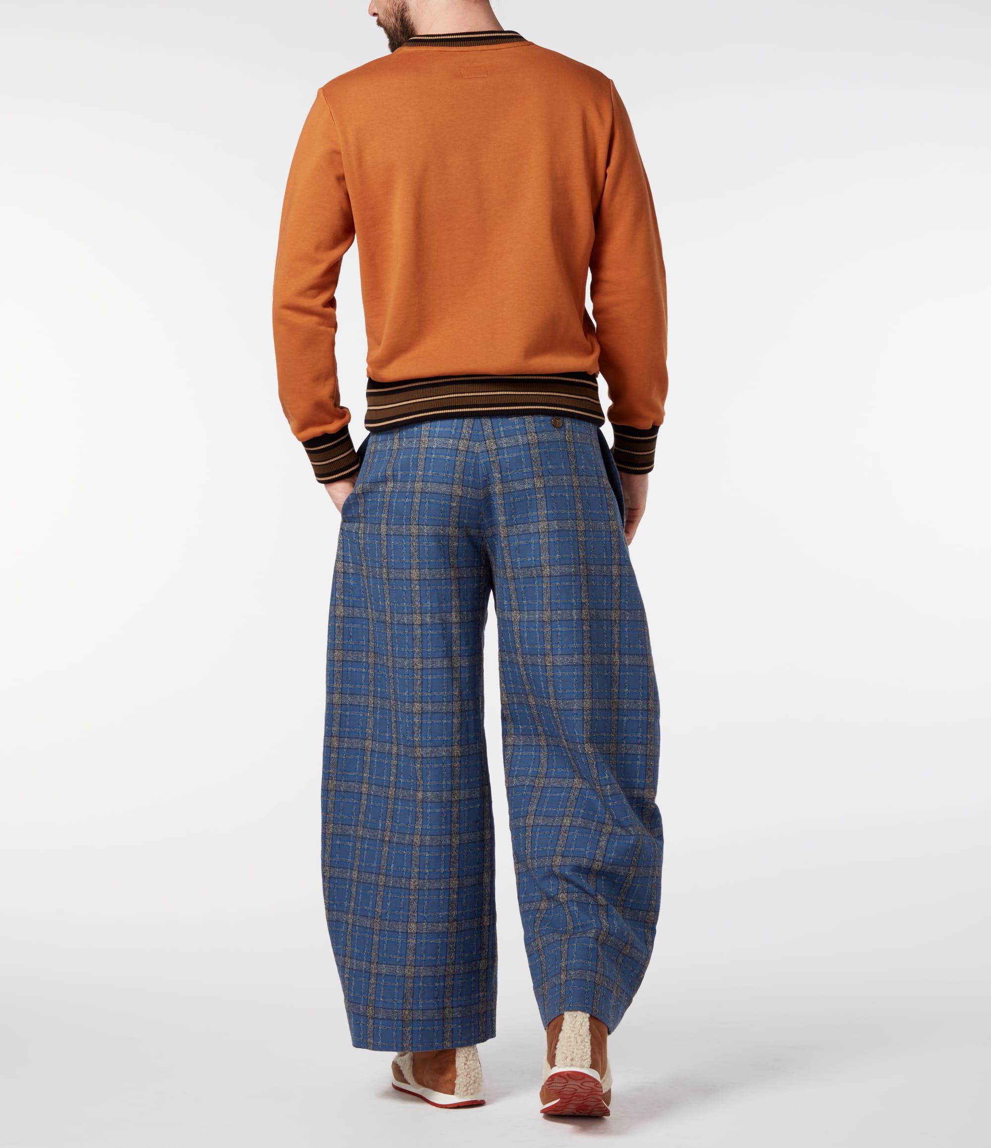 Vivienne Westwood Blue Clown Trousers