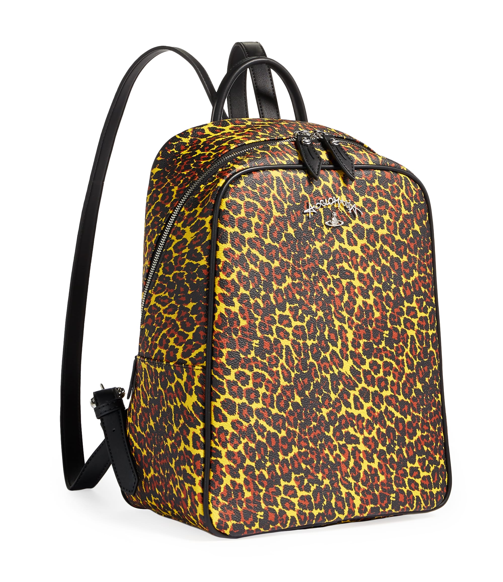 Vivienne Westwood Leopard Backpack 190038 Yellow