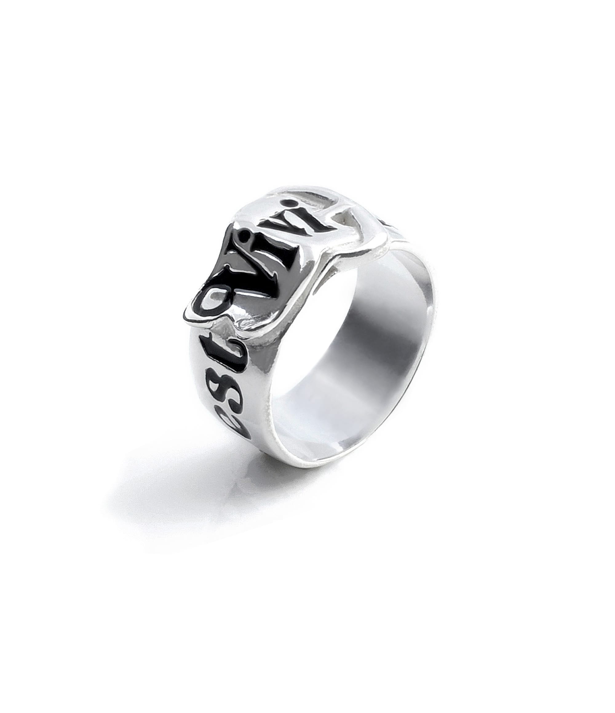 Vivienne Westwood Silver Belt Ring