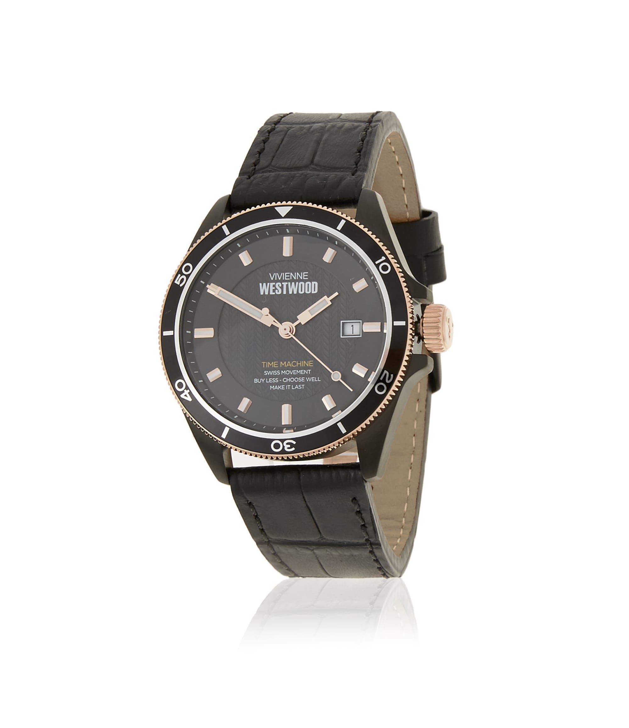 Vivienne Westwood Black Spitalfields Watch